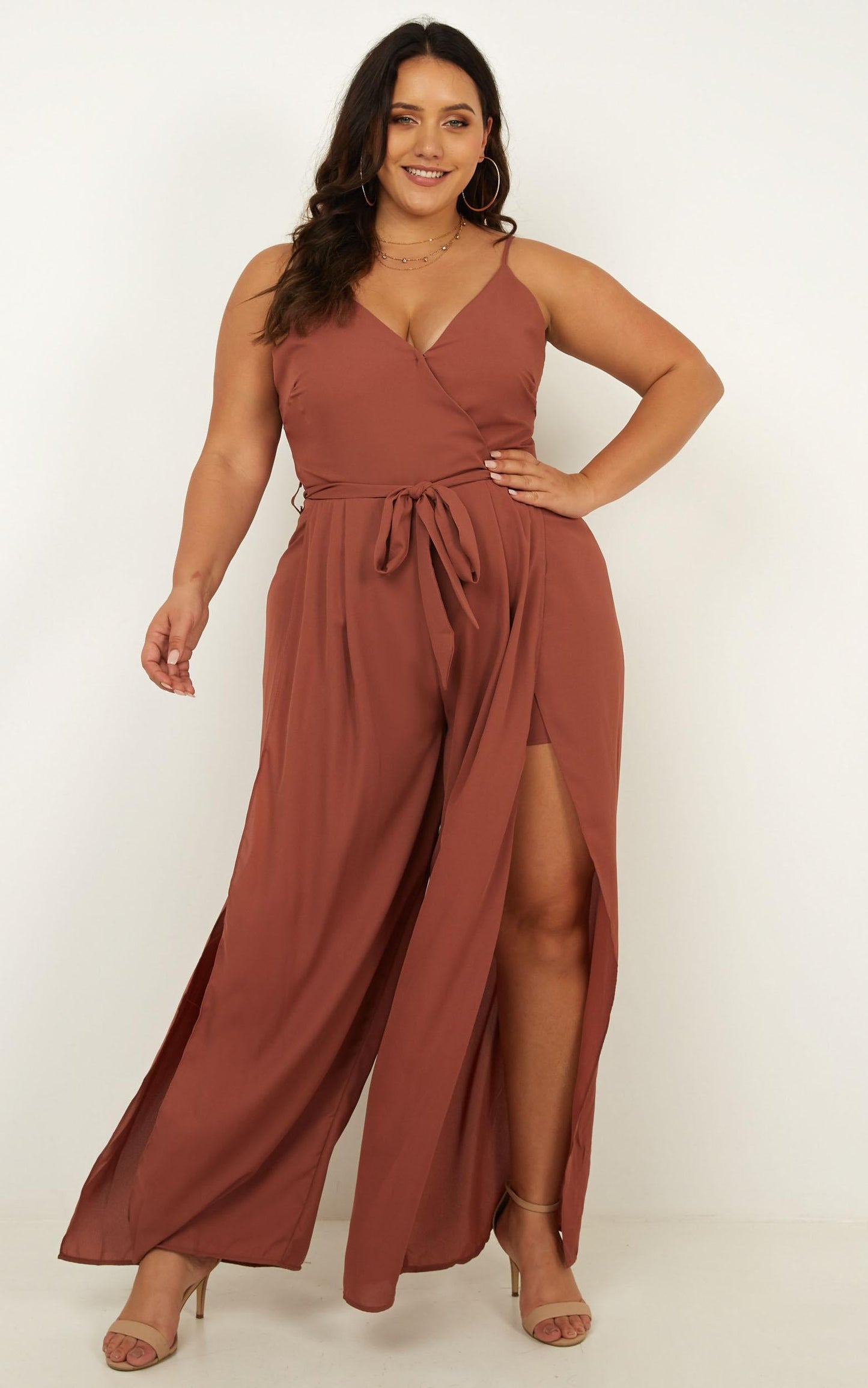Never Love Me Jumpsuit In Plum