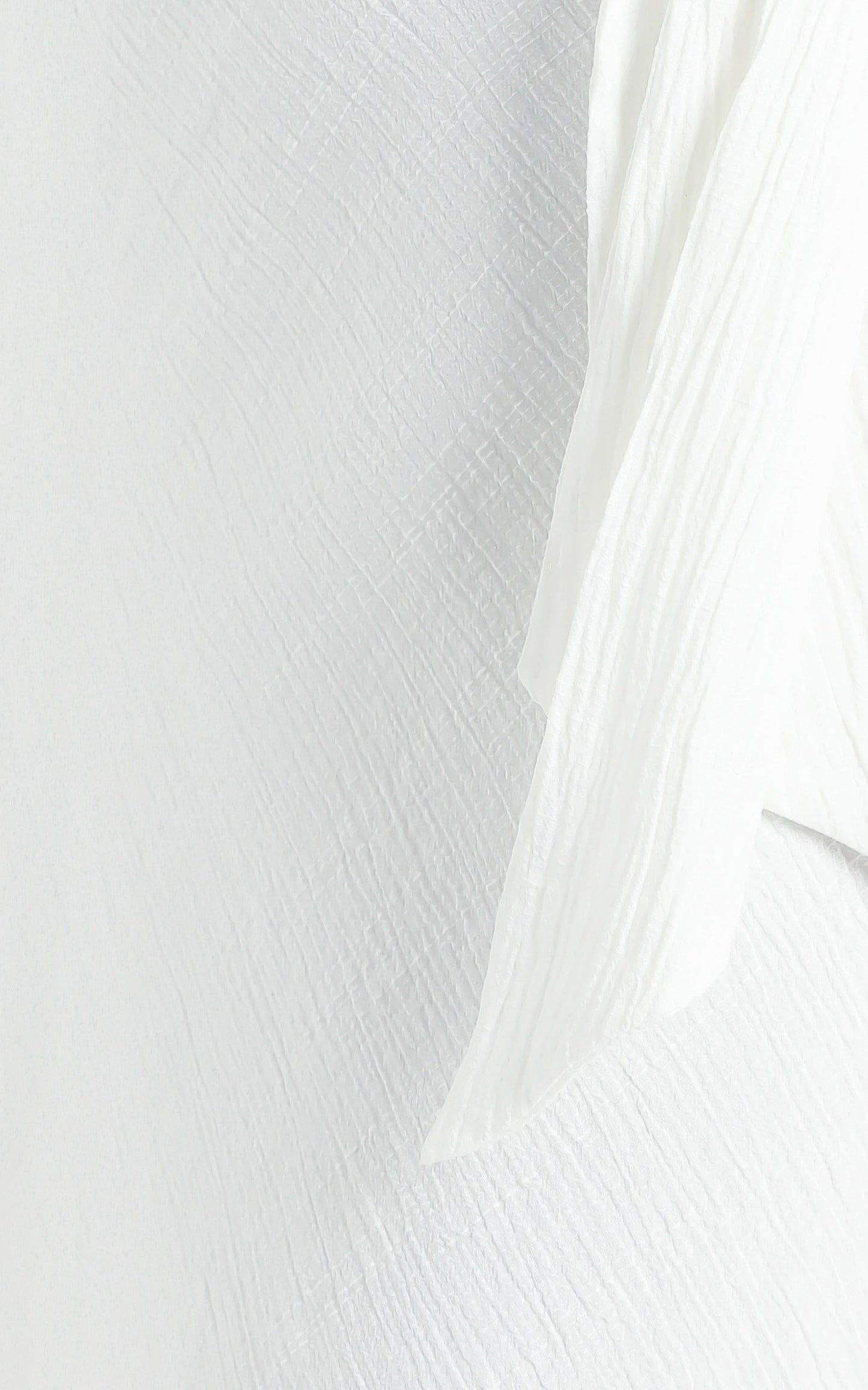 Ready Or Not Skirt In White Linen Look