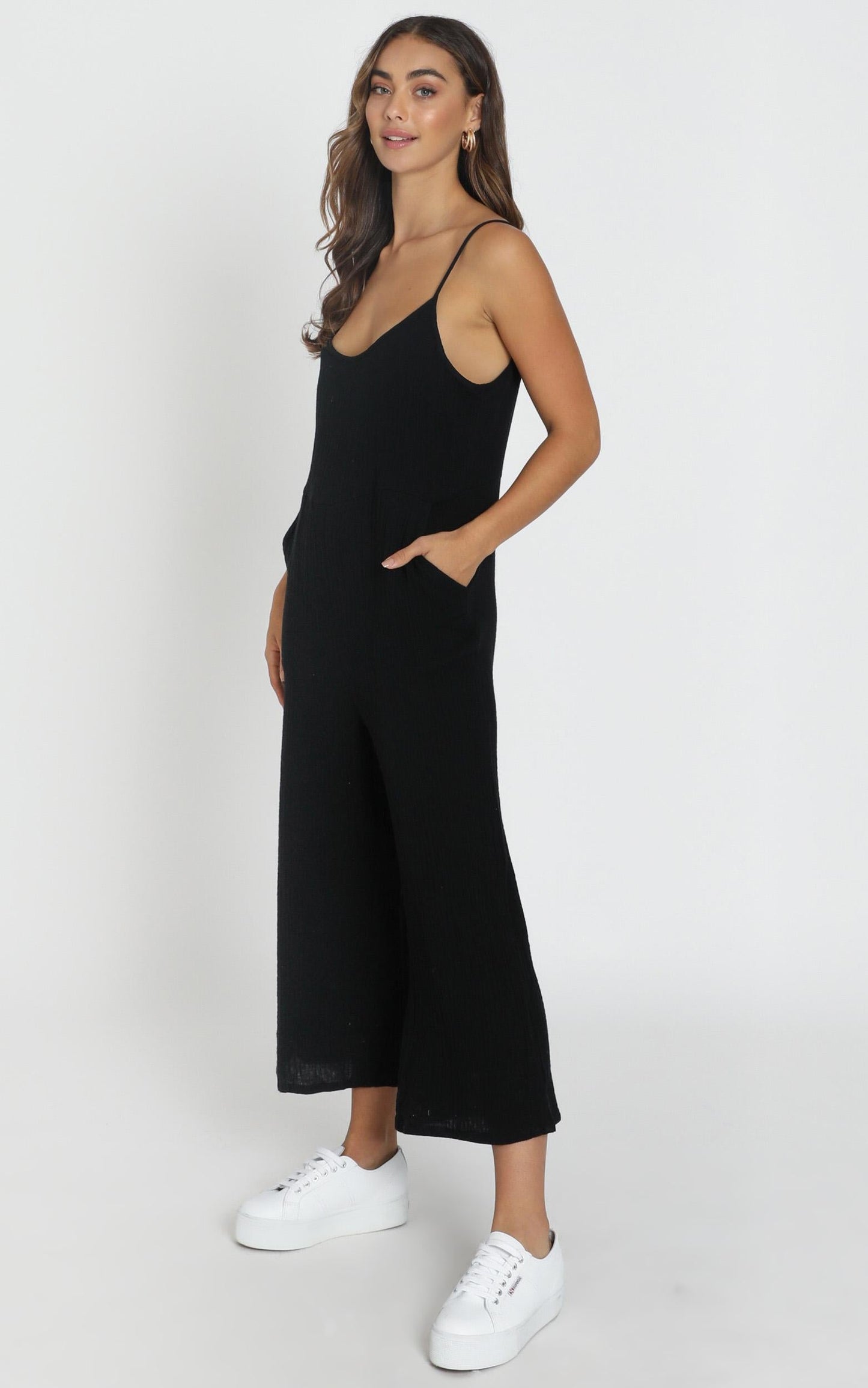 Perfect Day Jumpsuit in Black