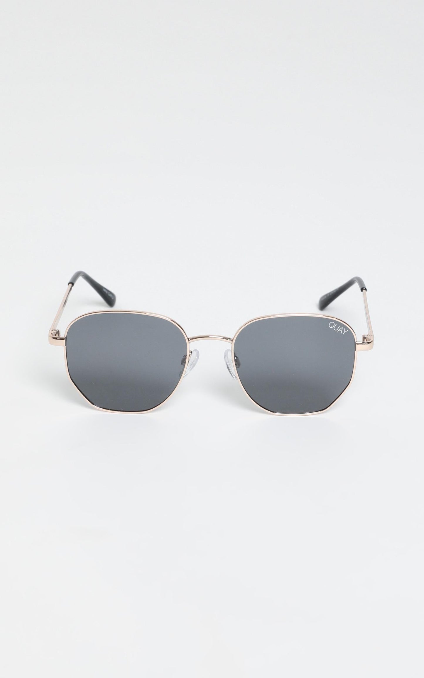 Quay - Big Time Sunglasses In Gold