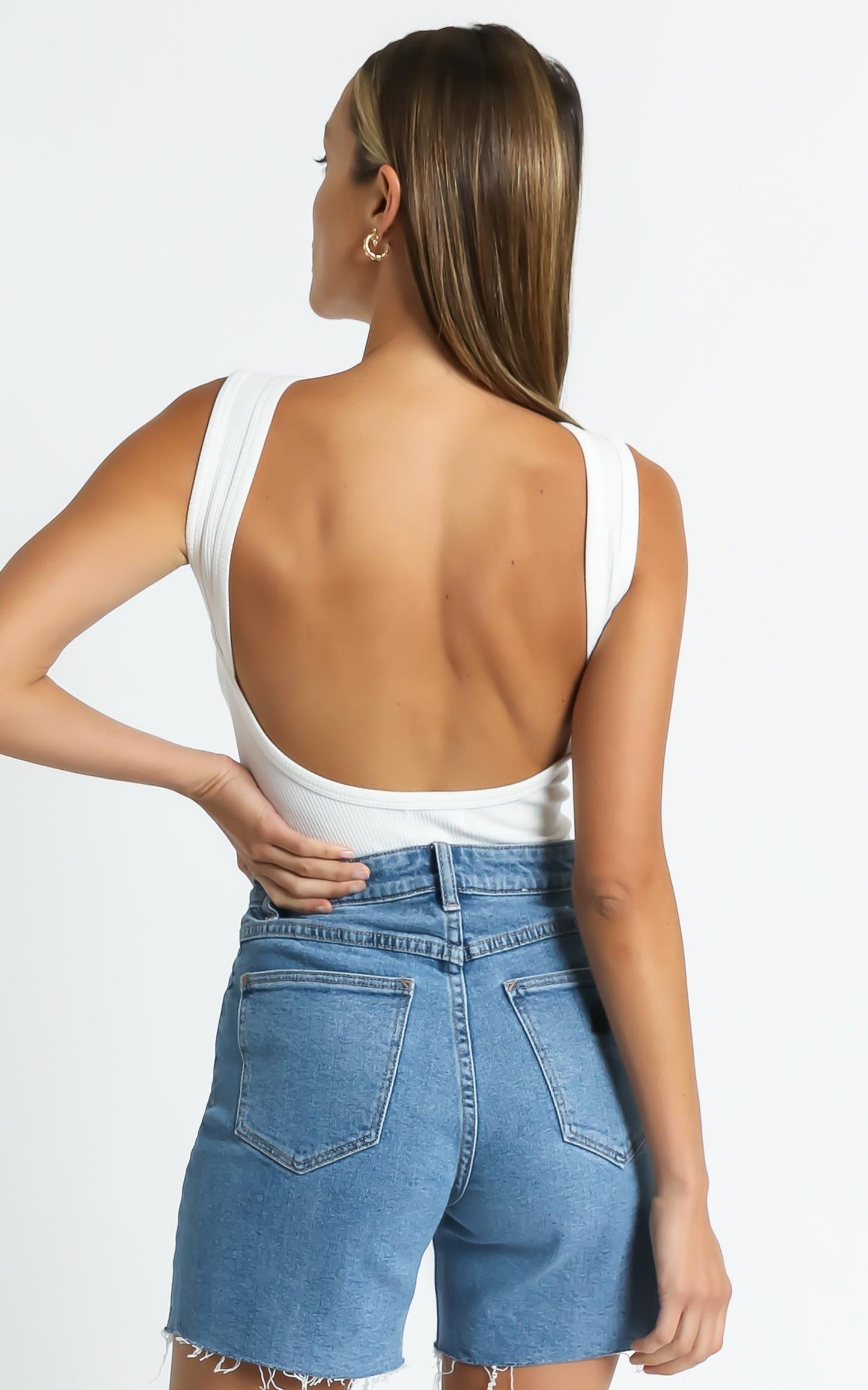 Verena Bodysuit in White