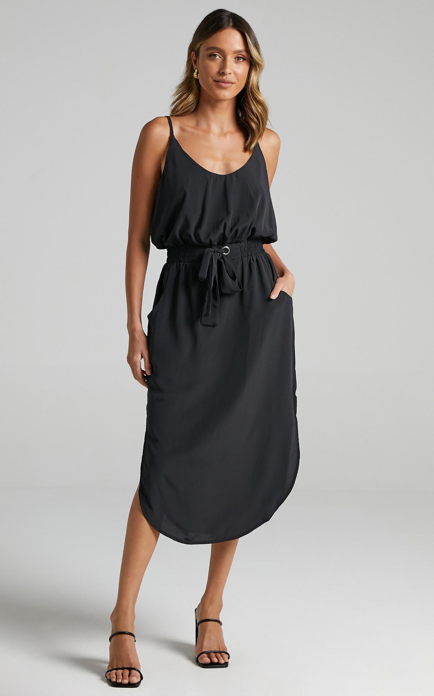 Get Things Done Dress in Black