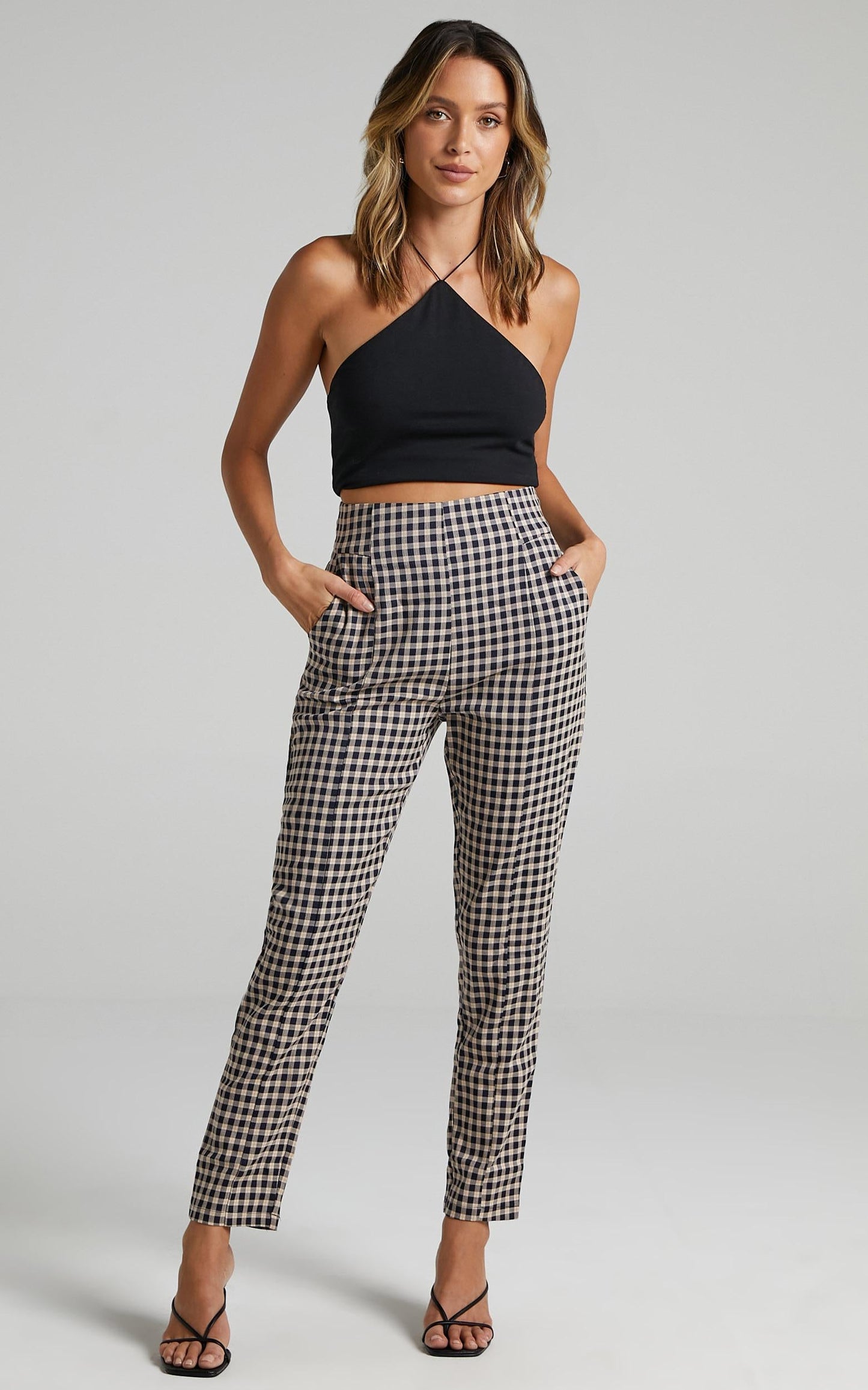 Otis Pants in Navy Check