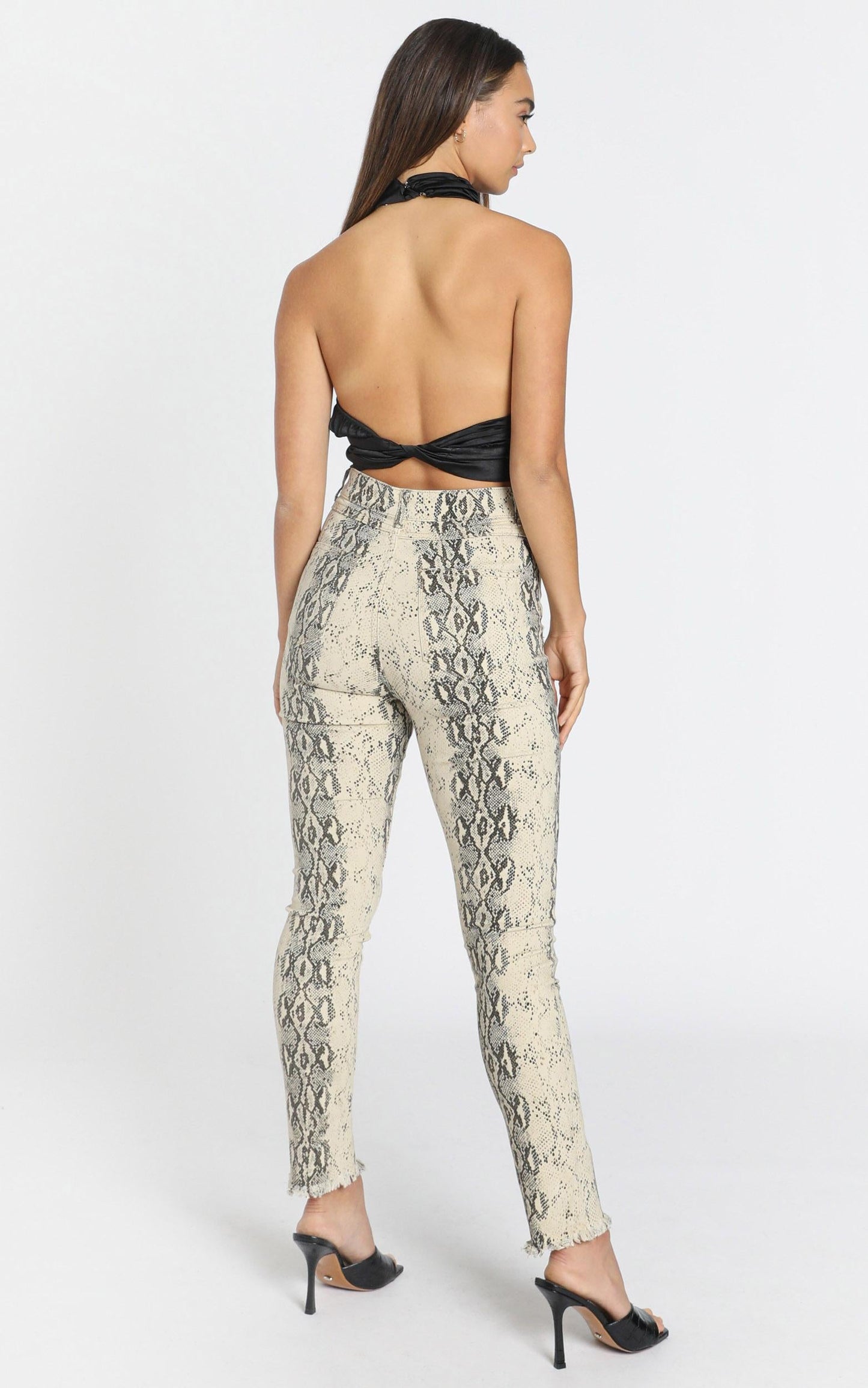 Lioness - Better Than Revenge Pants in Snake Print