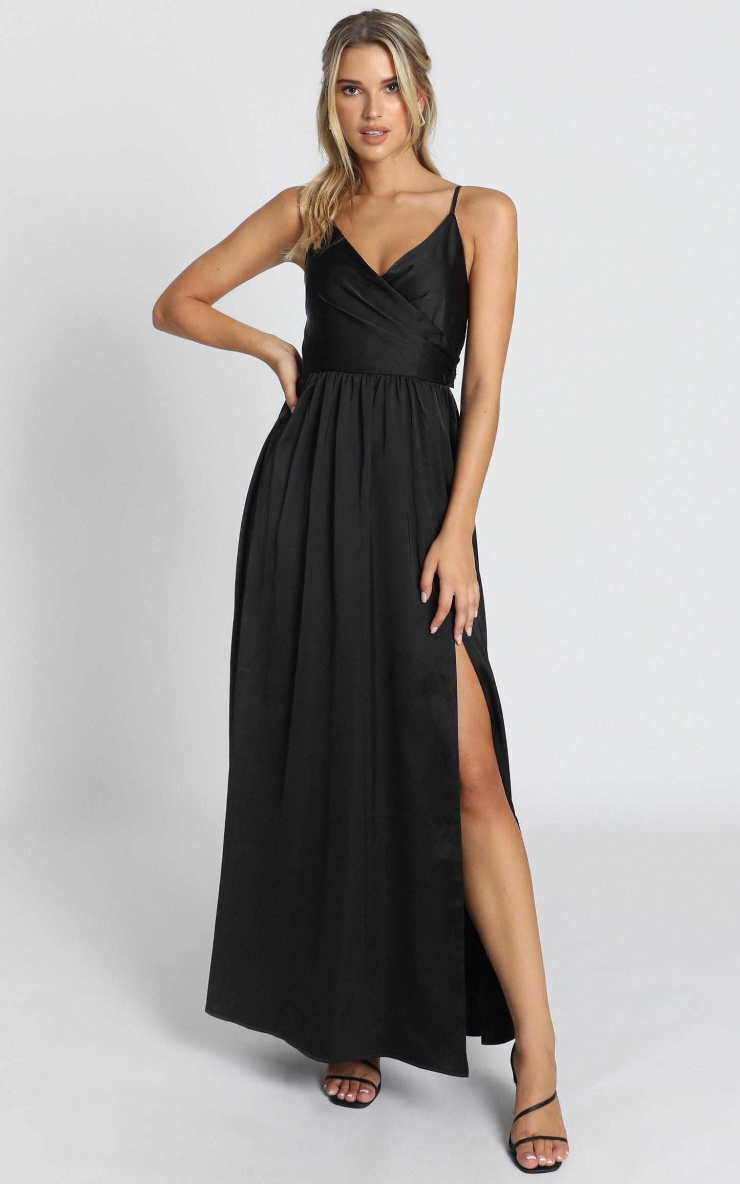 Revolve Around Me Dress in Black