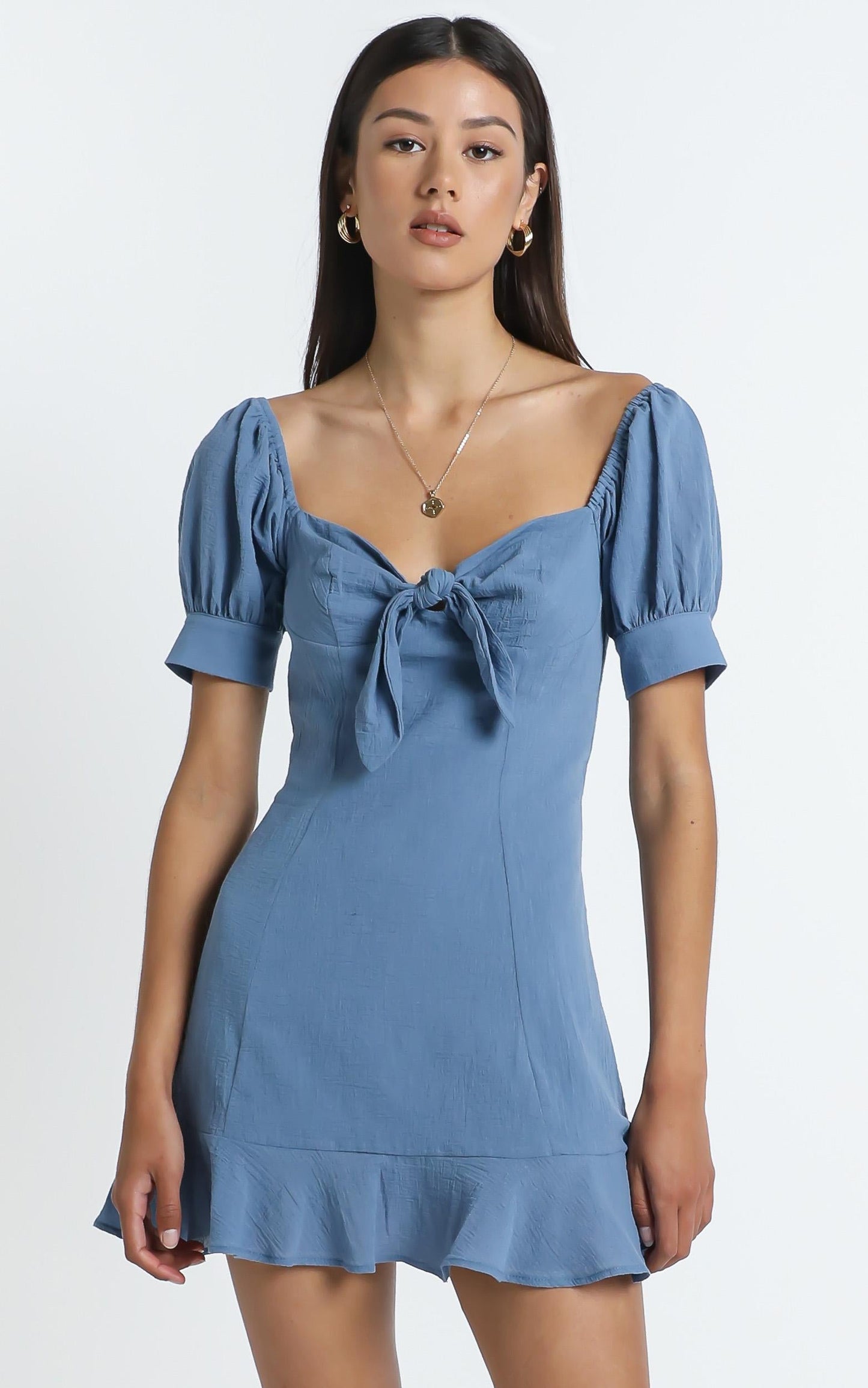 Rosa Dress in Blue