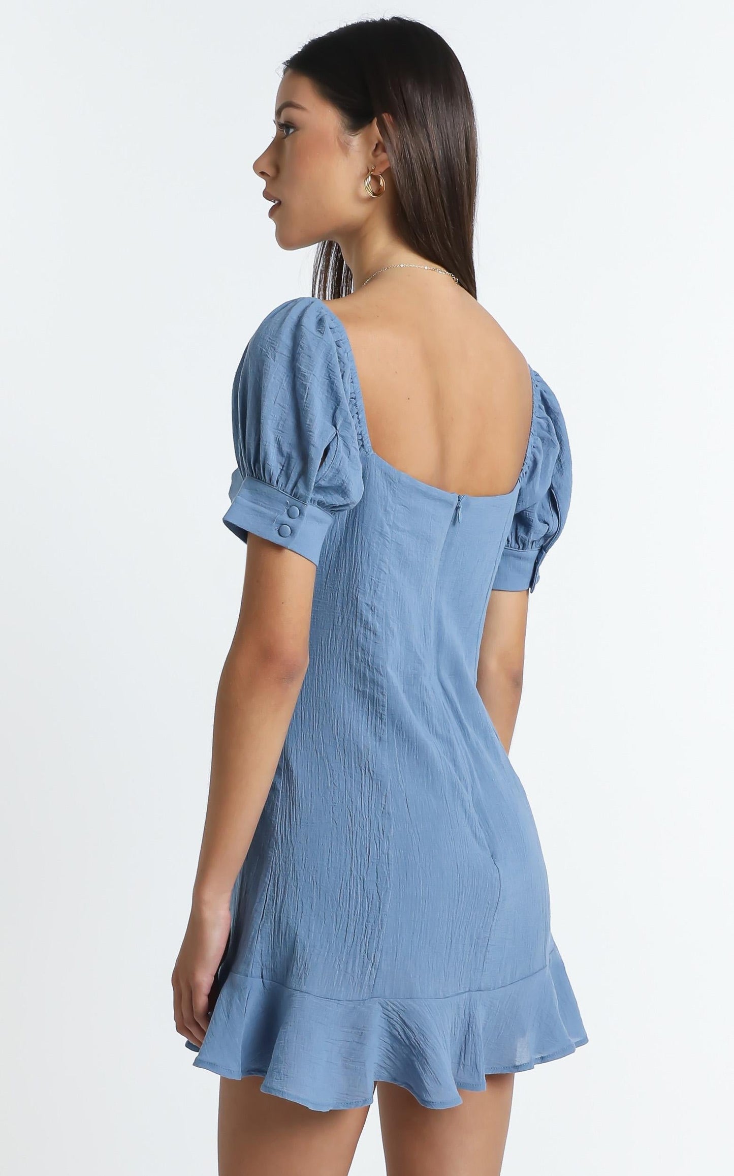 Rosa Dress in Blue
