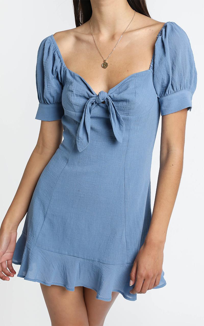 Rosa Dress in Blue