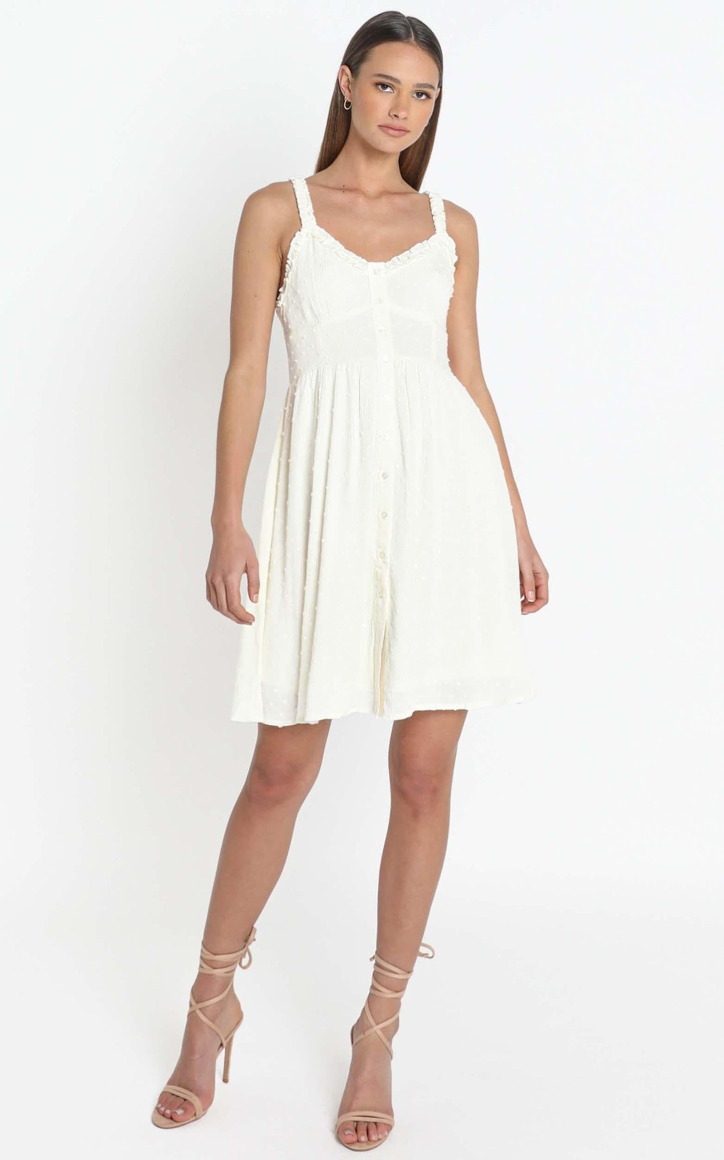 Rosanna Dress in White