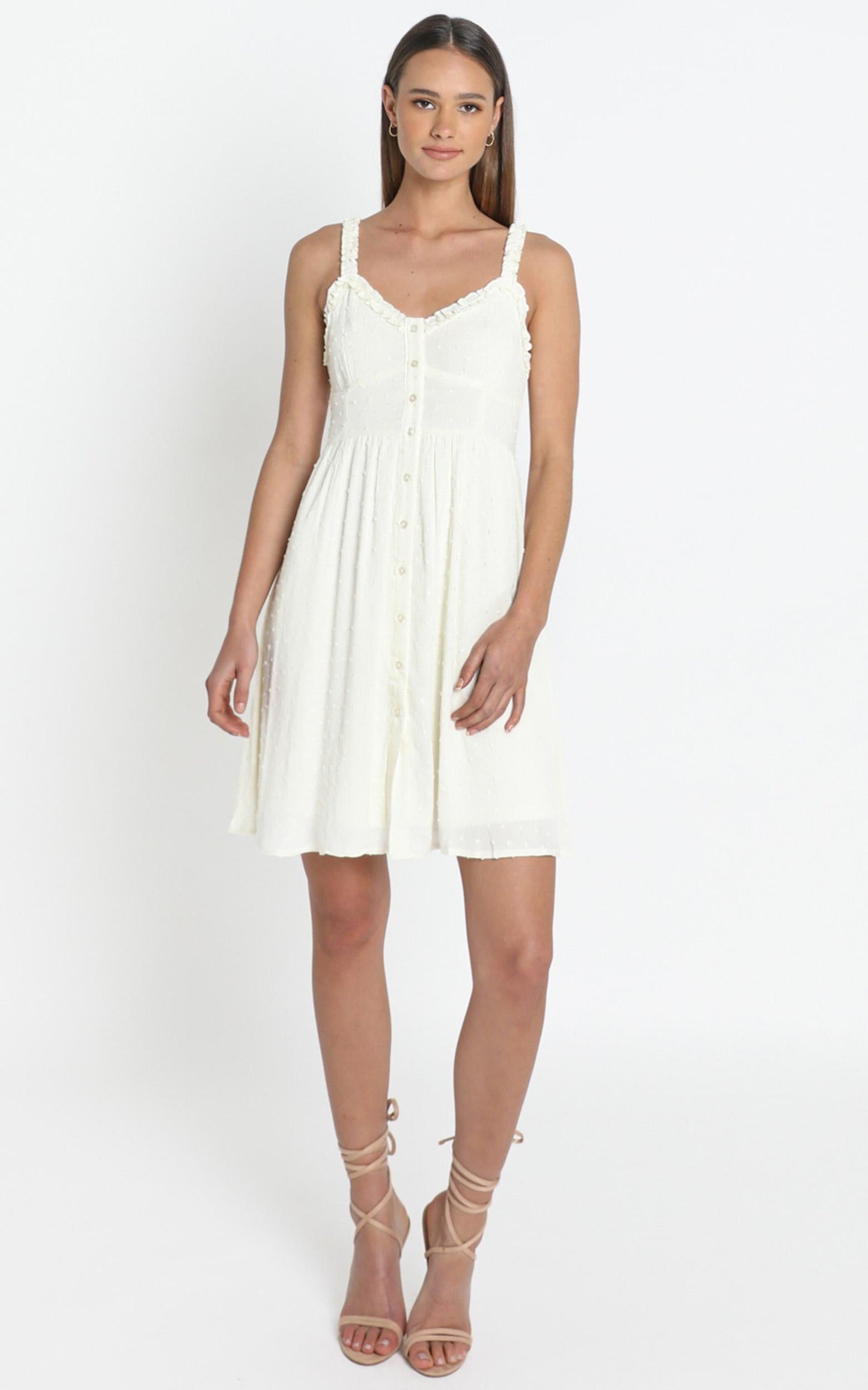 Rosanna Dress in White