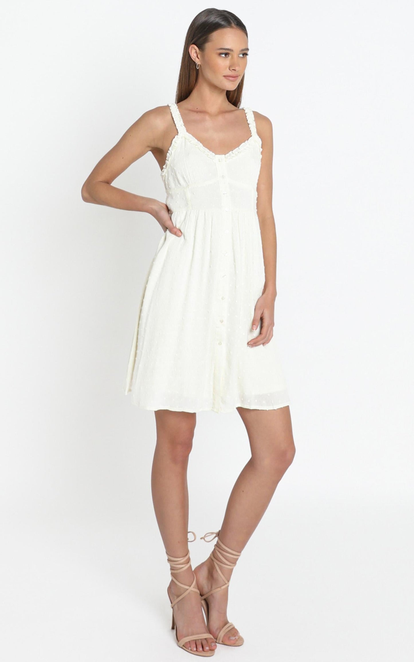 Rosanna Dress in White