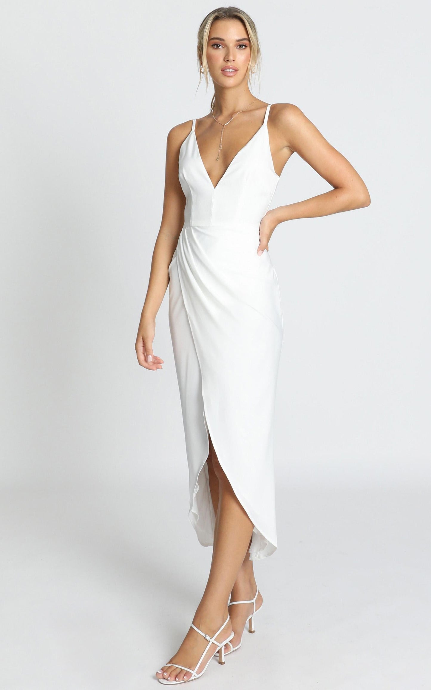 Shes A Dreamer Dress in White