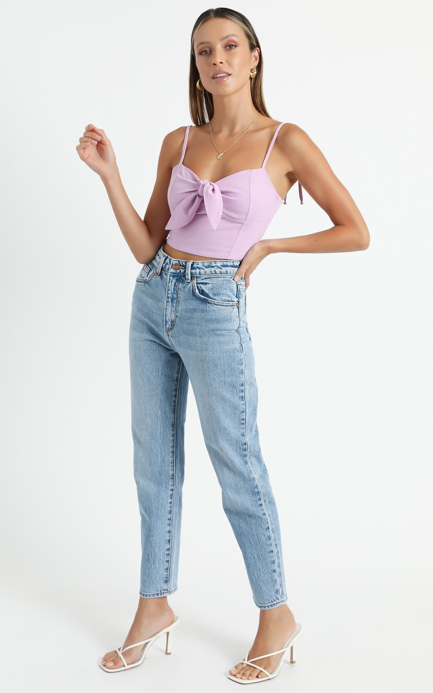 Sidra Top in Lilac