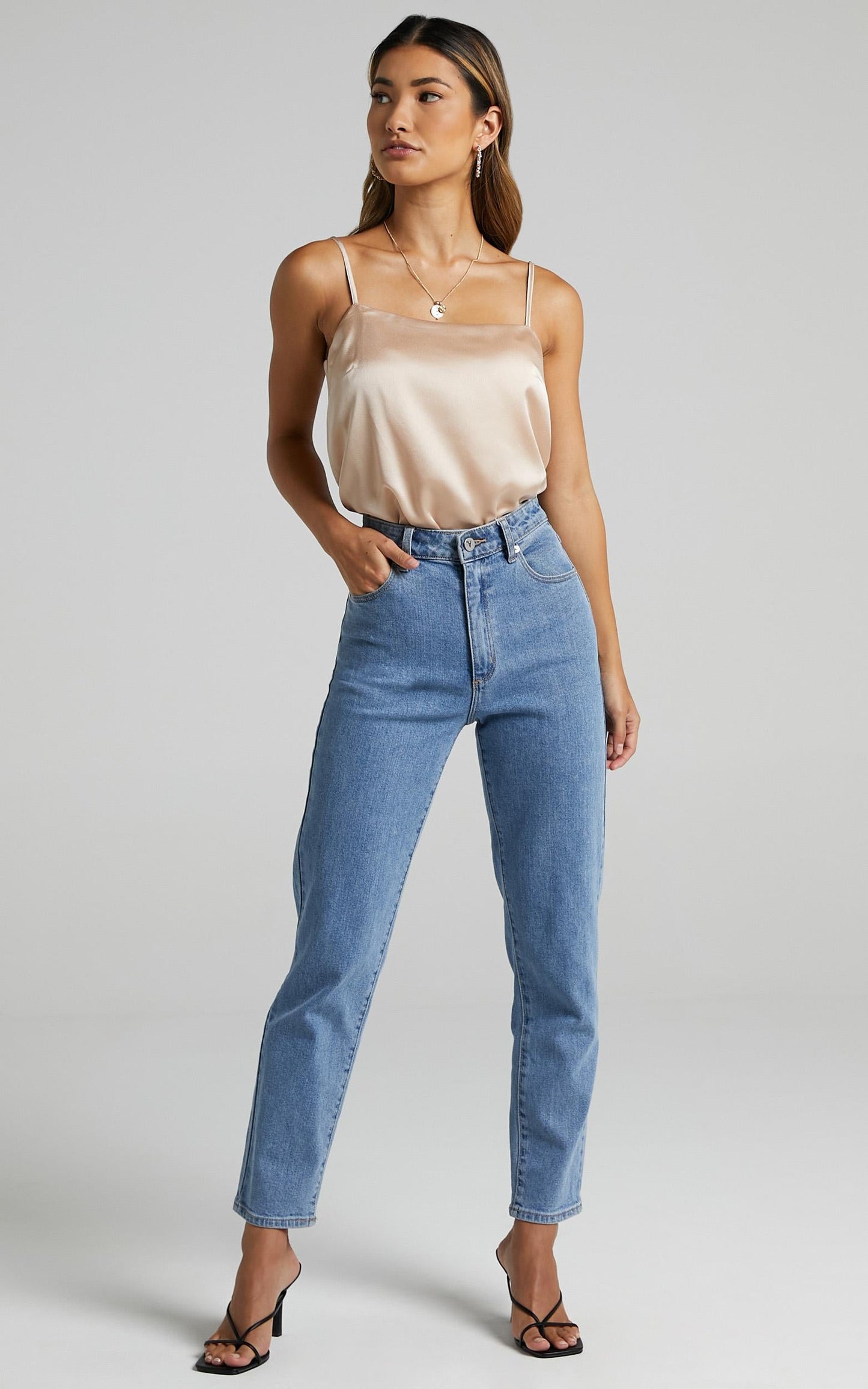 High Key Top in Champagne