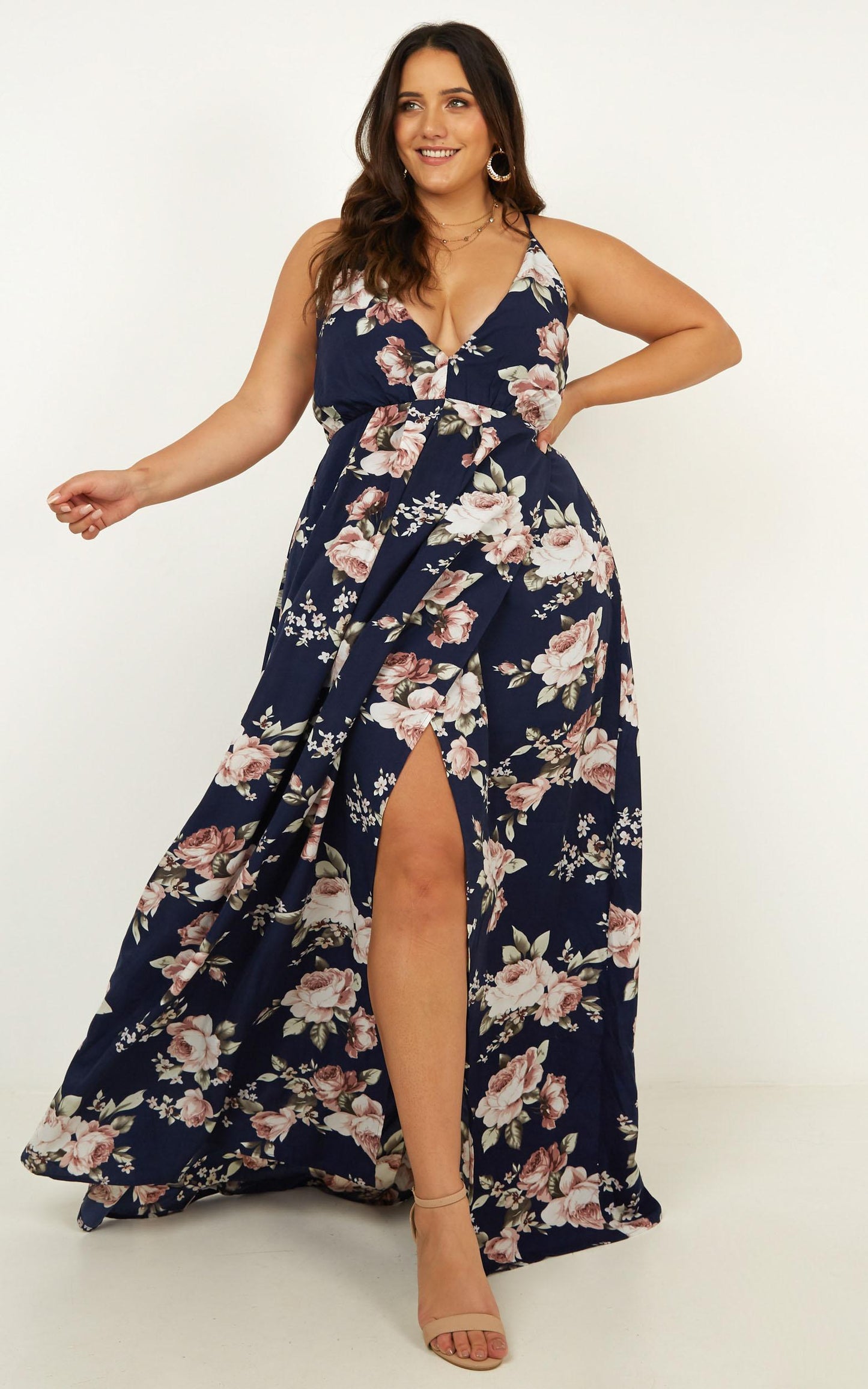 Stella Style Dress In Navy Floral