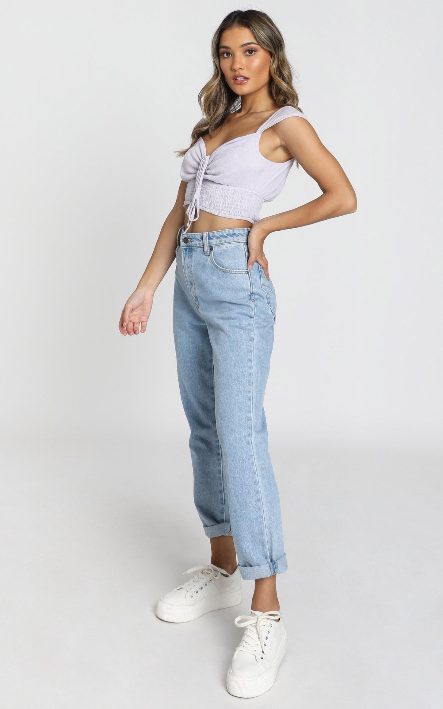 Streetscape Top in Lilac