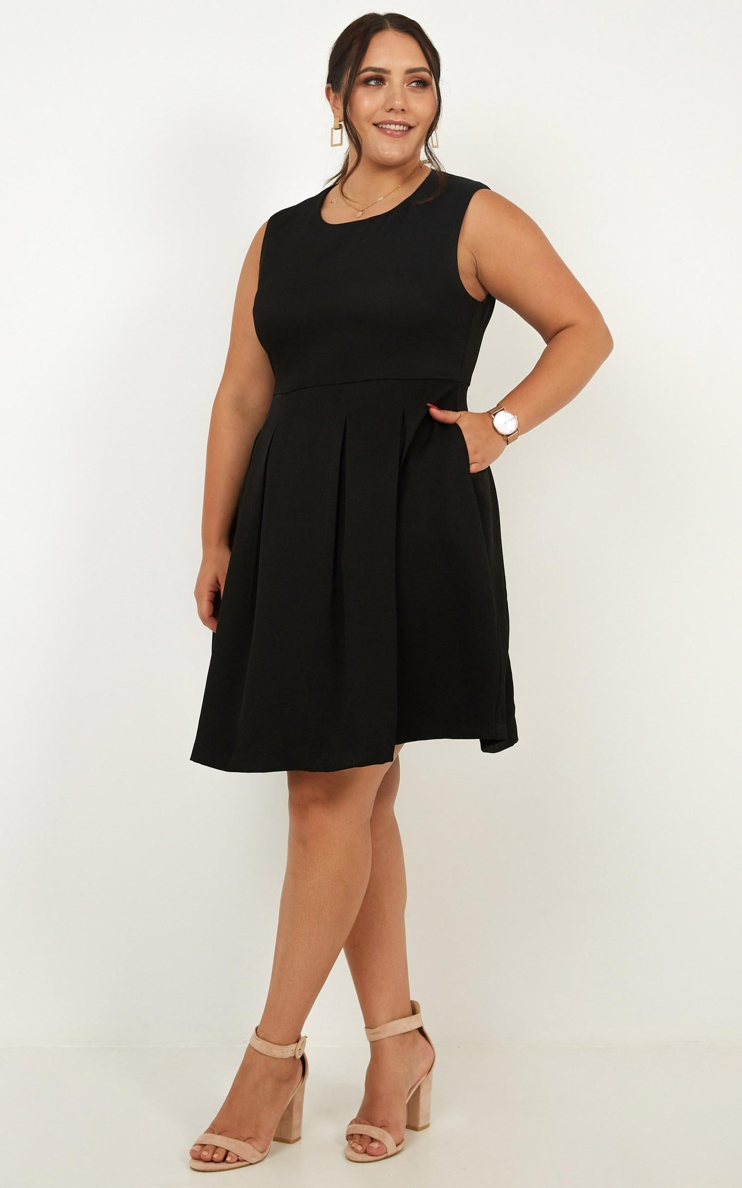 Take A Hiatus Dress In Black
