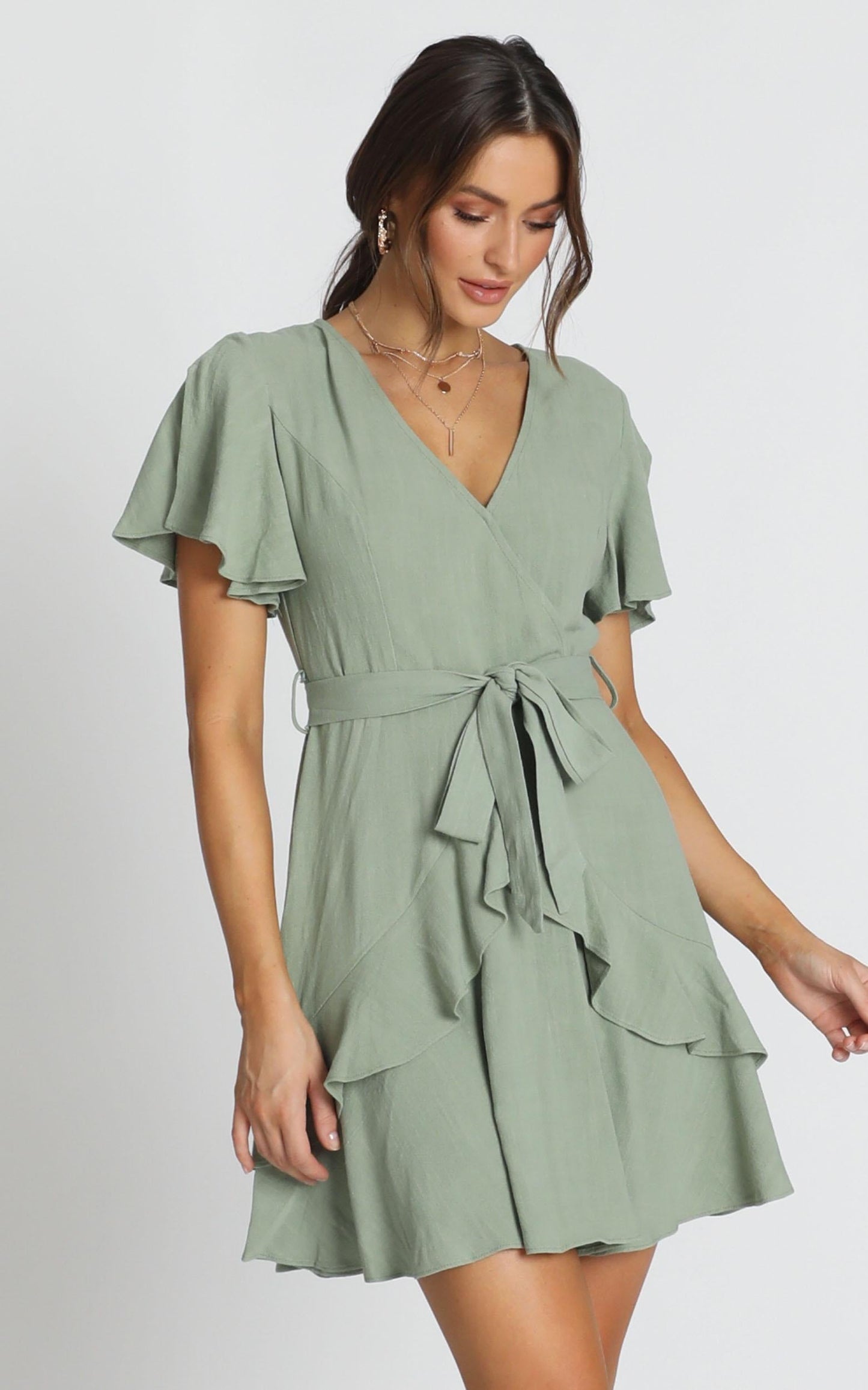 Treat You Right Dress In Green