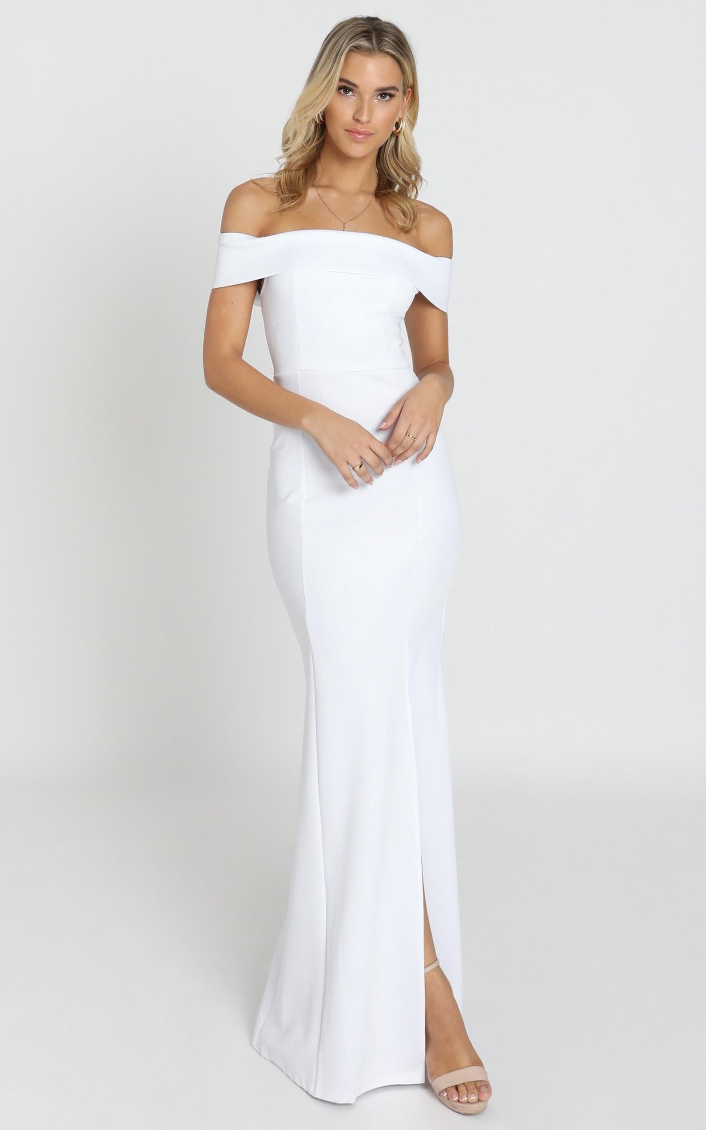 We Got This Feeling Dress in White