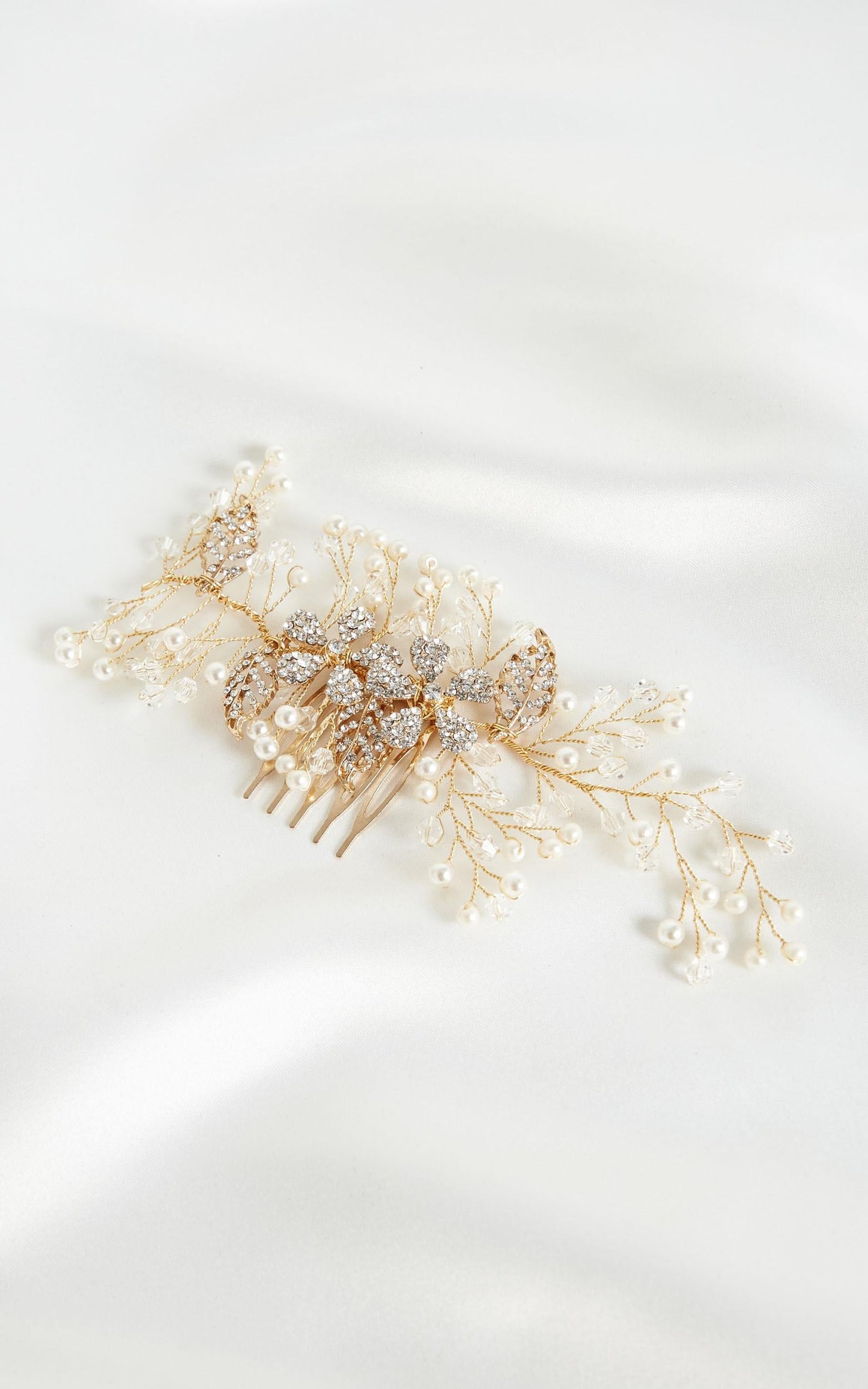 You And I Hair Piece In Gold