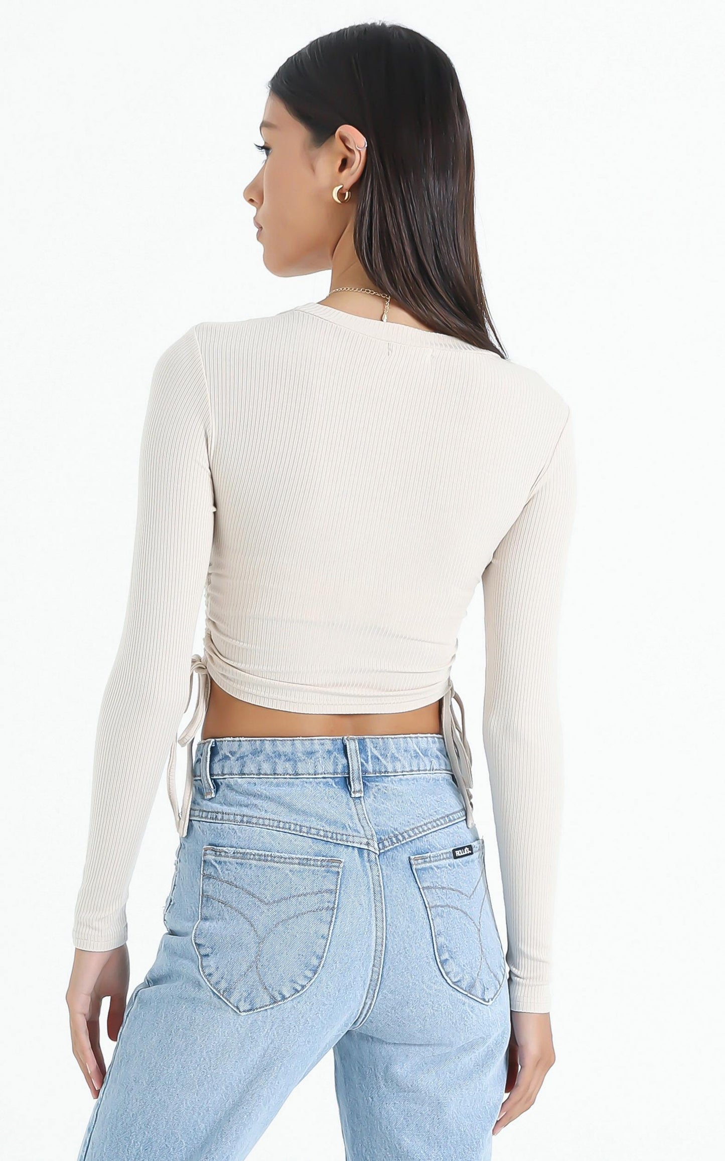 Rafi Top in Beige