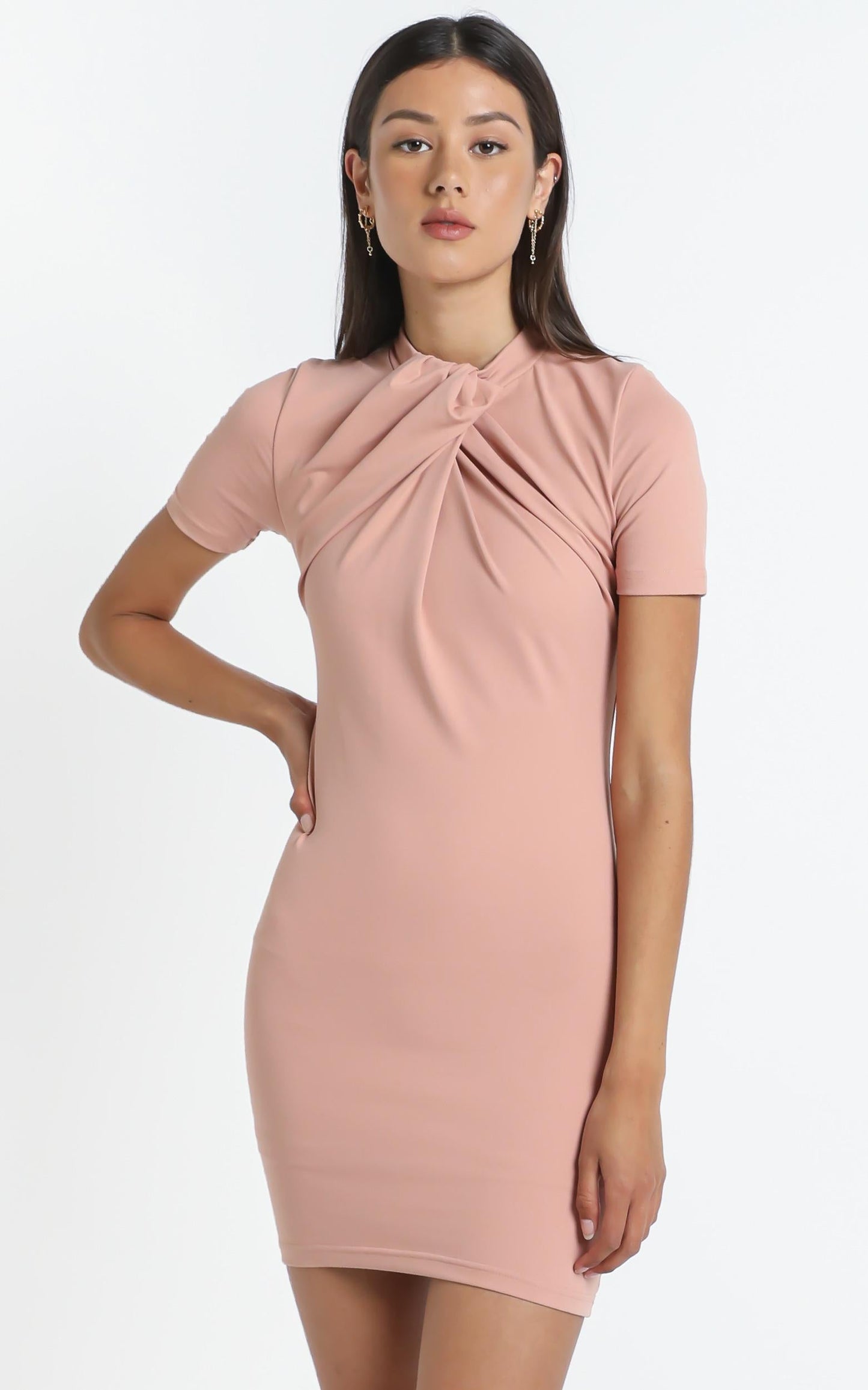 Rudie Dress in Beige