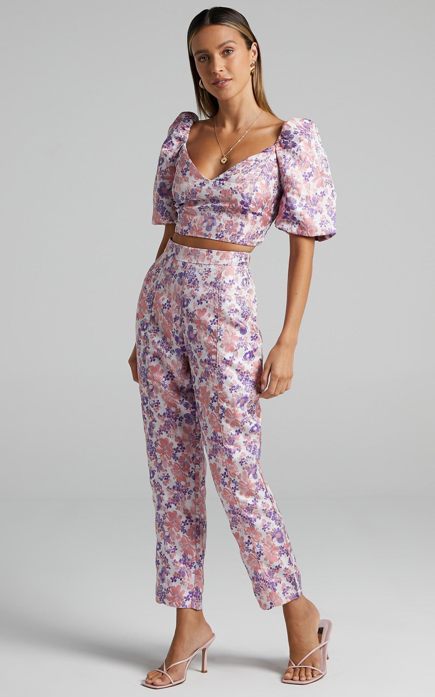 Ryliana Top in Multi Floral