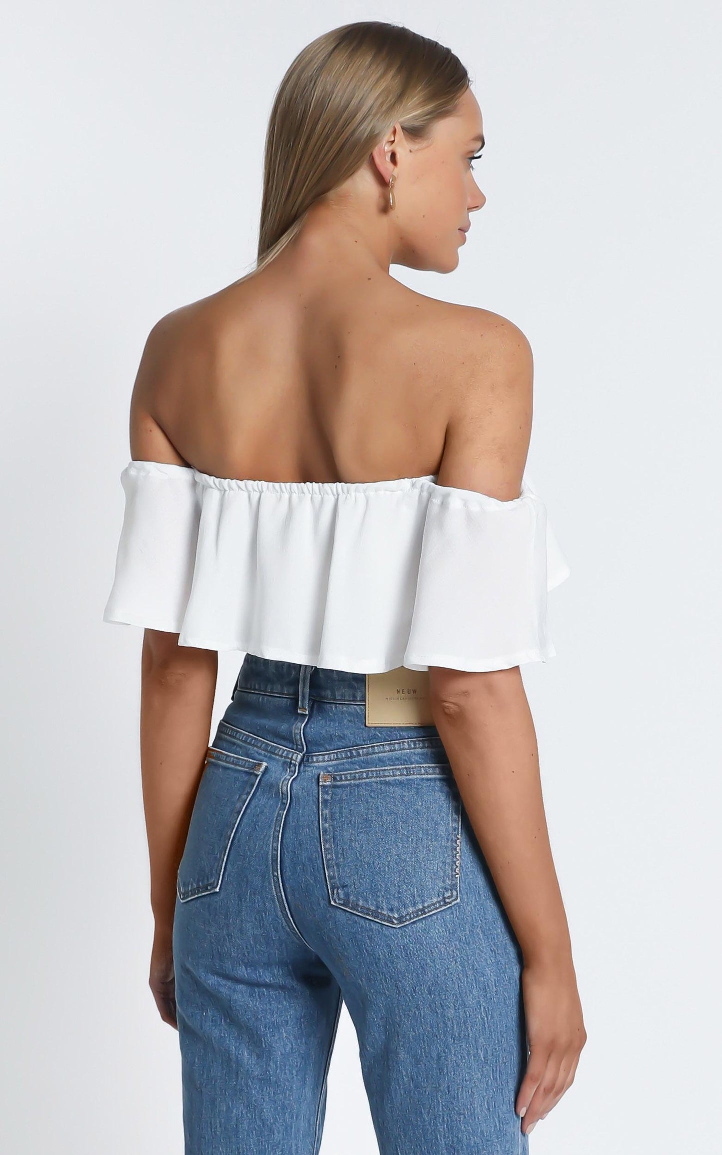 Favourite Thing Crop Top in White