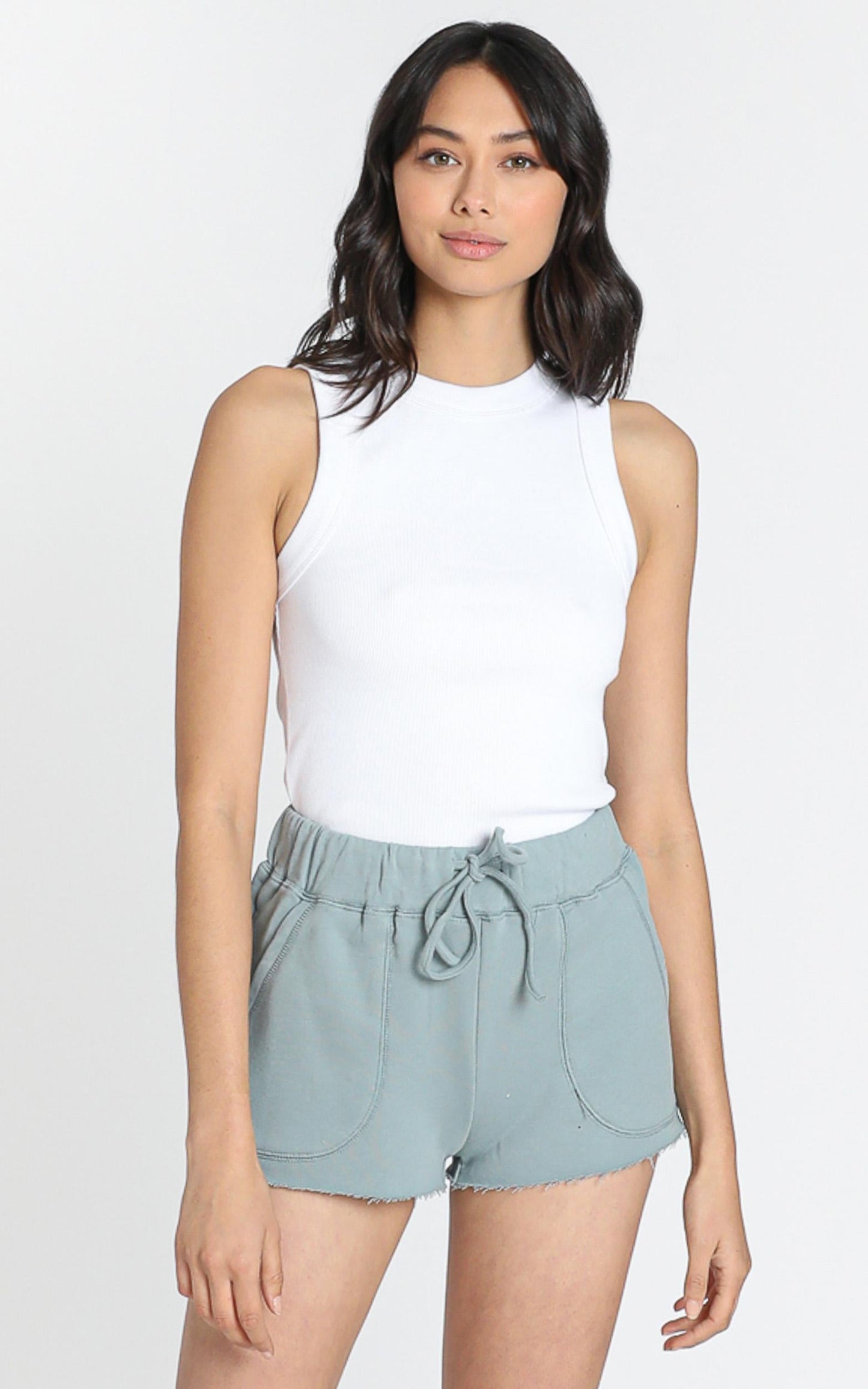 Cloud Nine Shorts in Sage