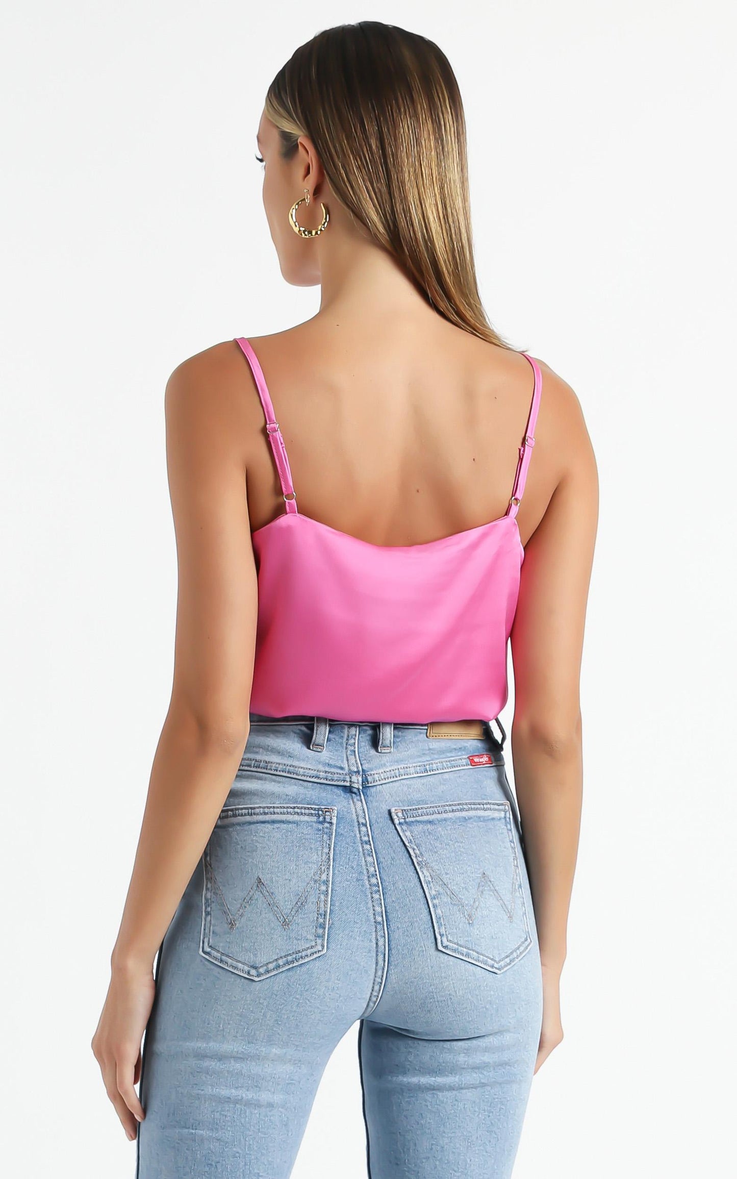 High Key Top in Pink