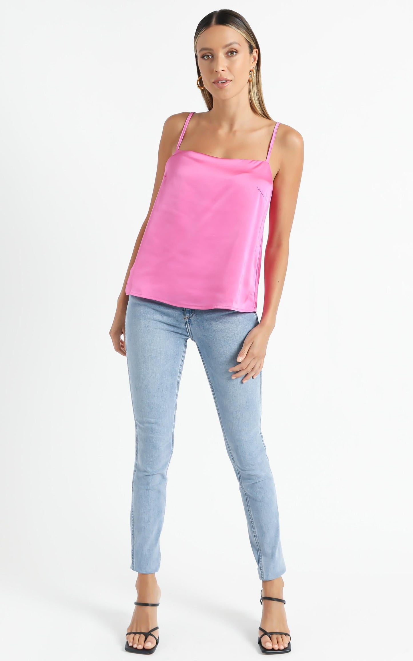 High Key Top in Pink