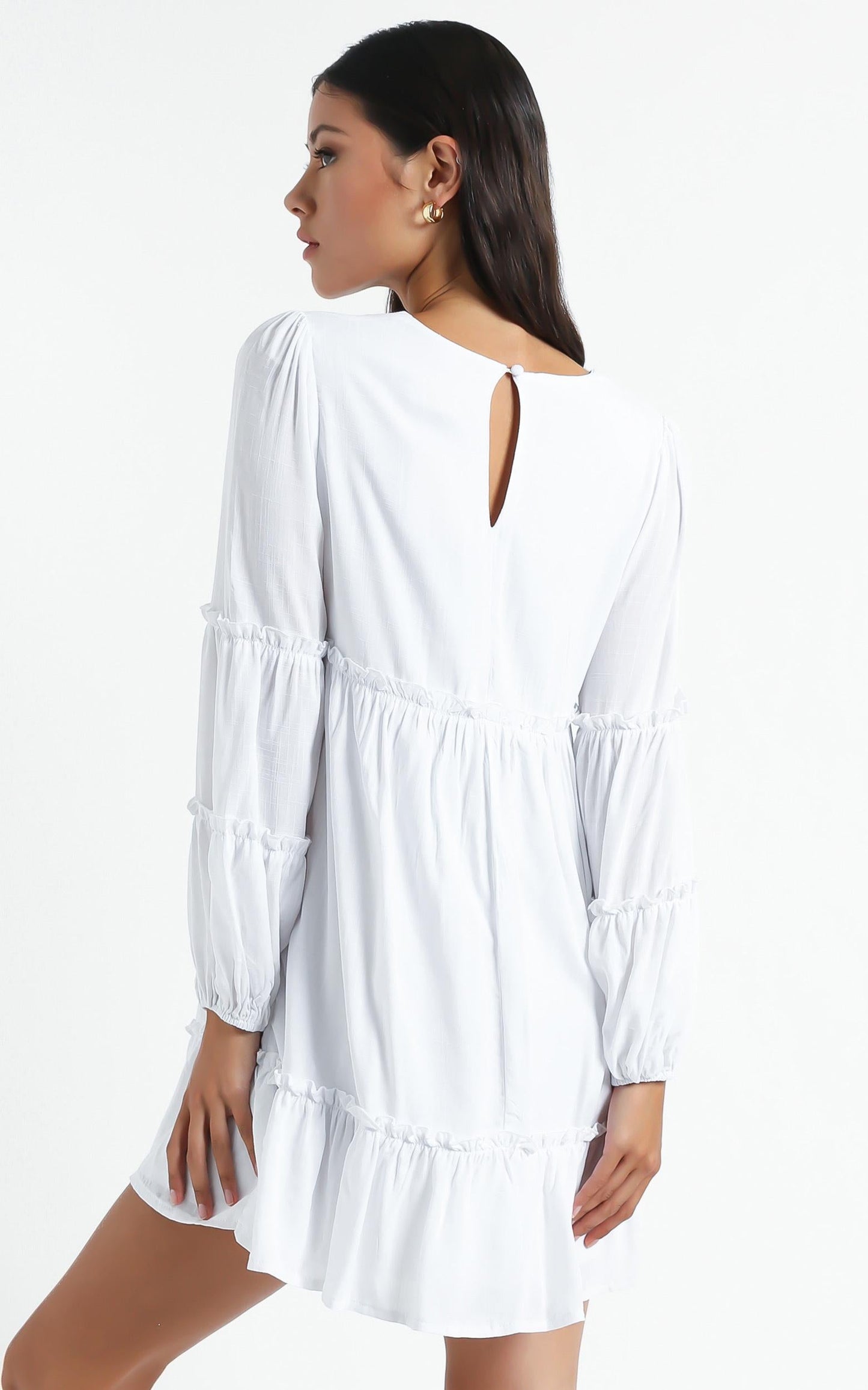 Summer Soul Dress in White