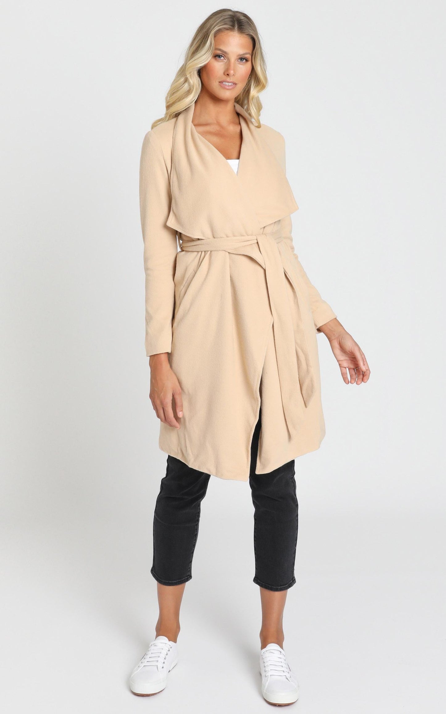 Feeling Lucky Coat In Camel