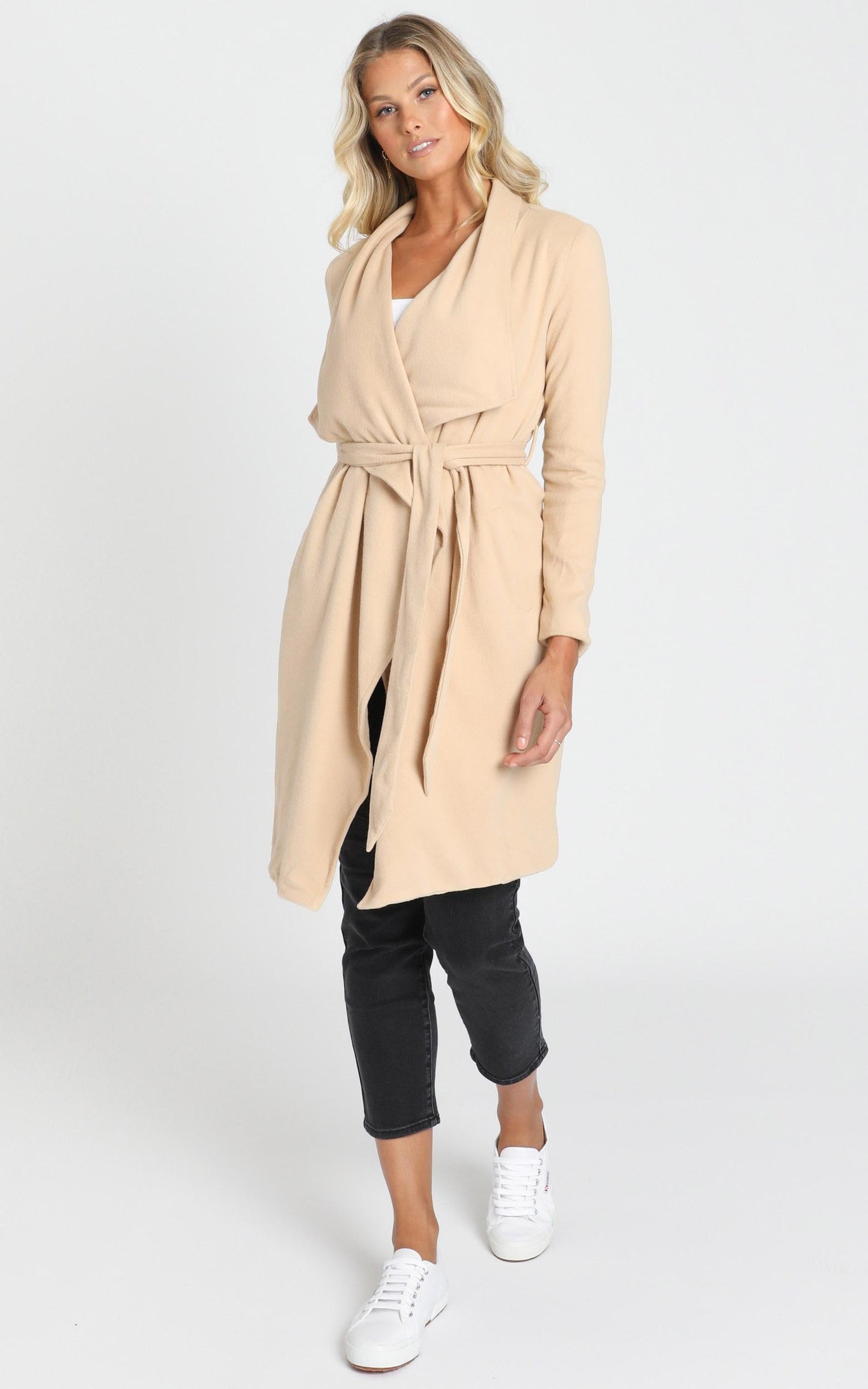 Feeling Lucky Coat In Camel