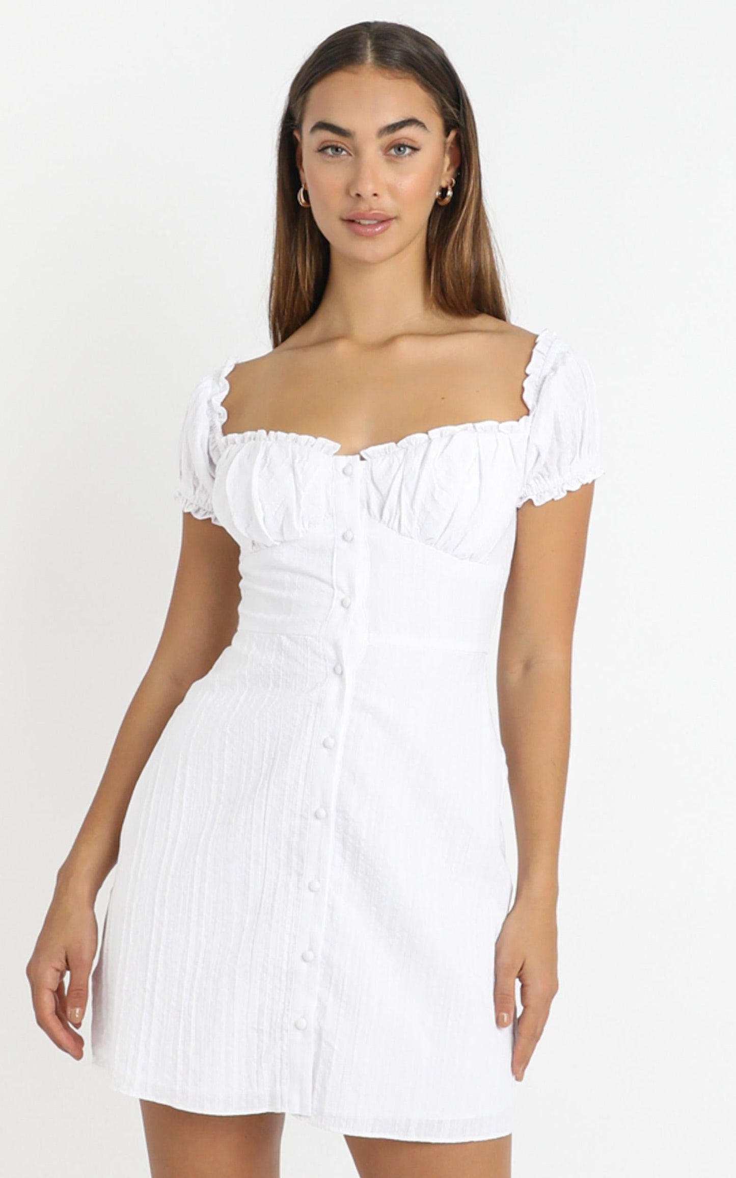 Reflection Of Spirit Dress In White