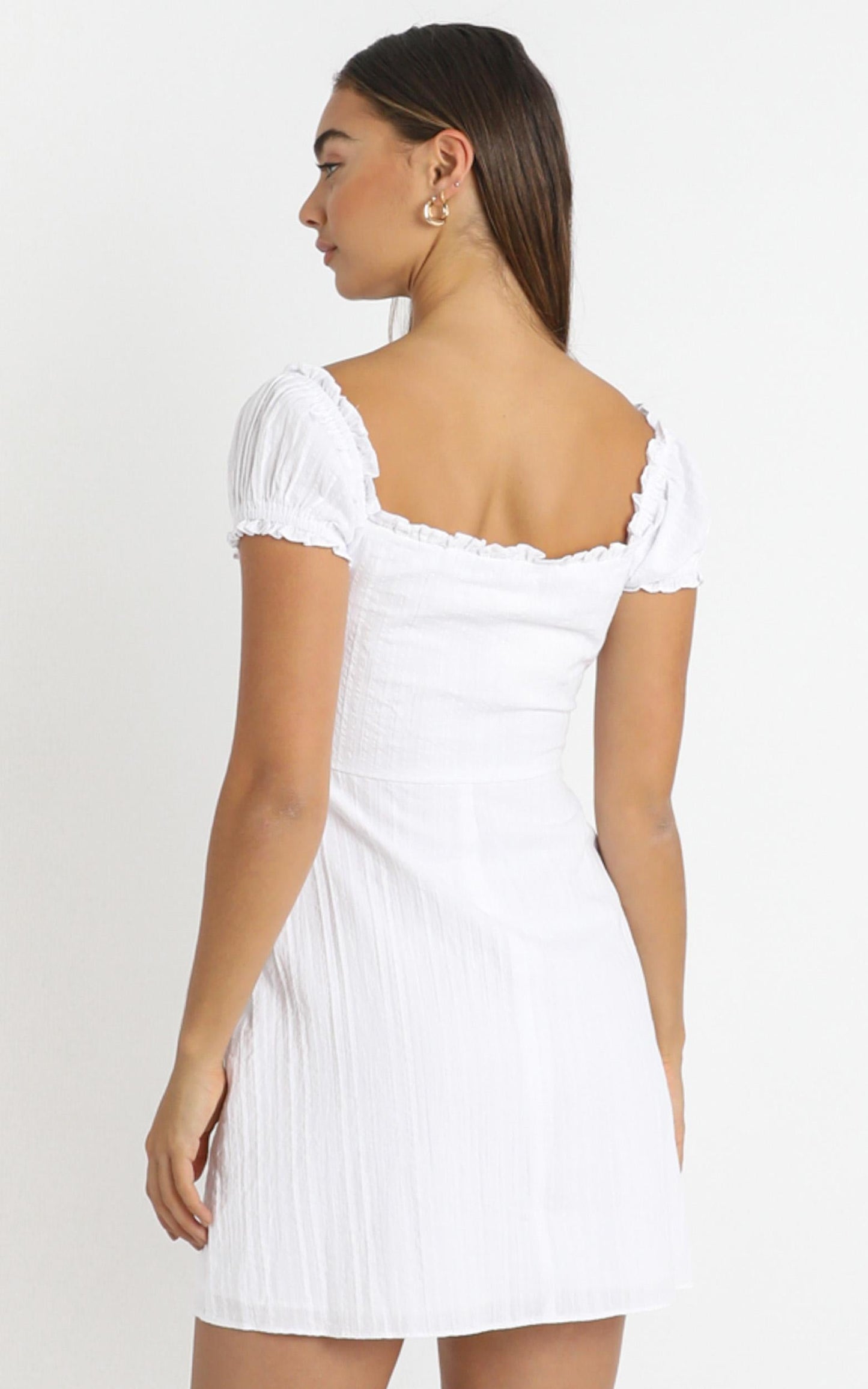 Reflection Of Spirit Dress In White