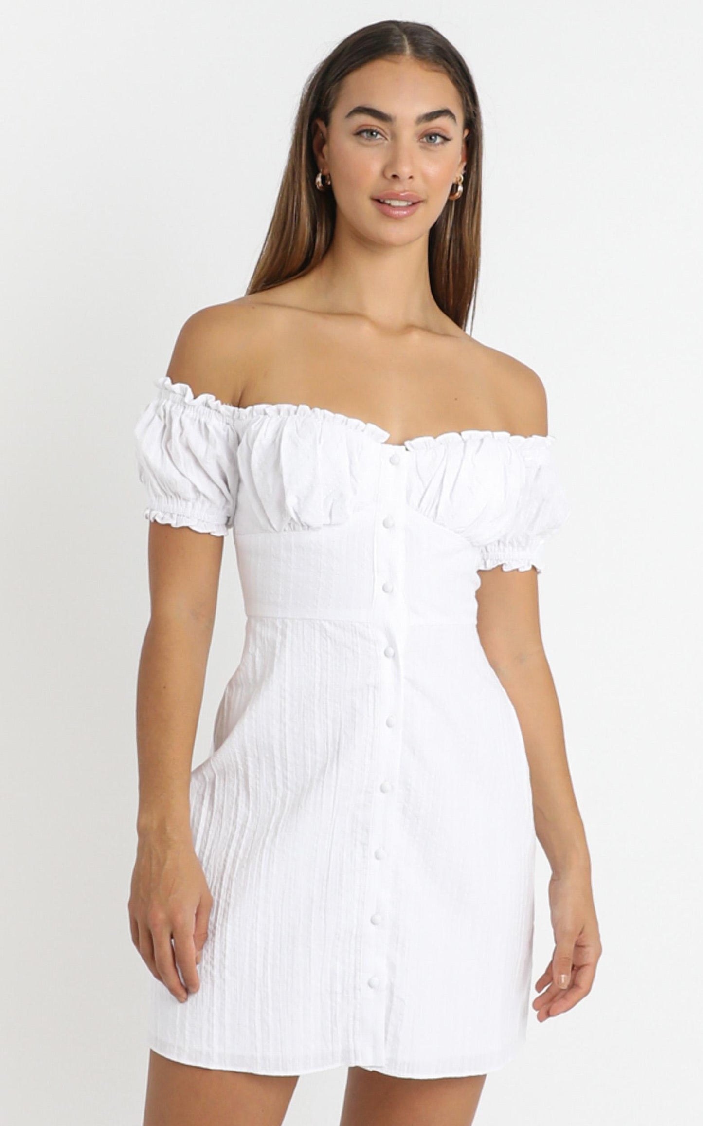 Reflection Of Spirit Dress In White