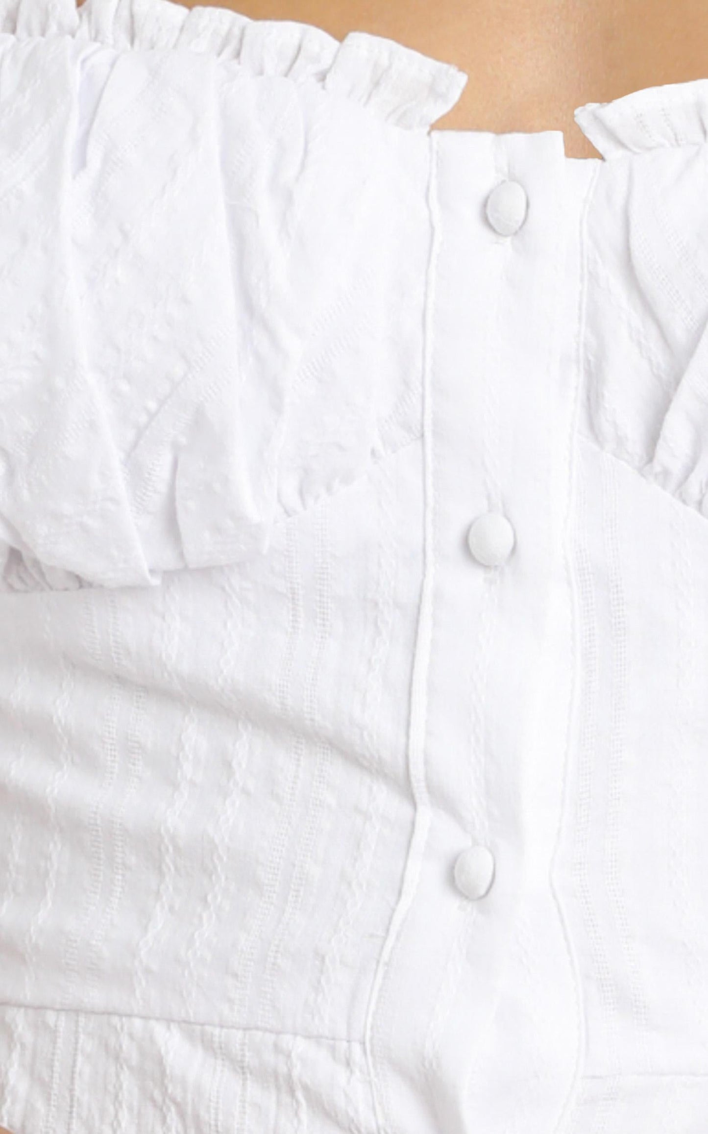 Reflection Of Spirit Dress In White