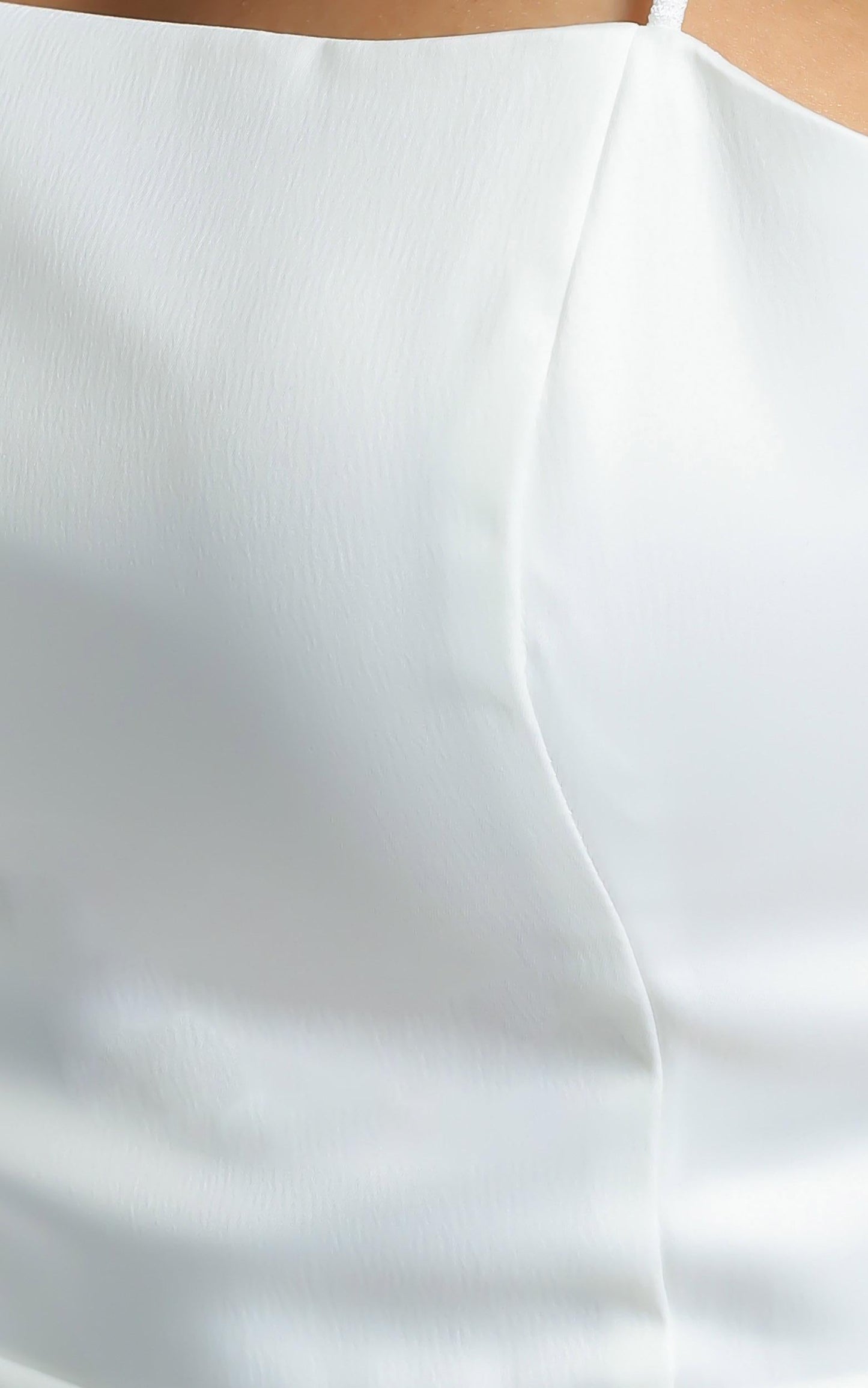 My Love Is Yours Dress in White Satin