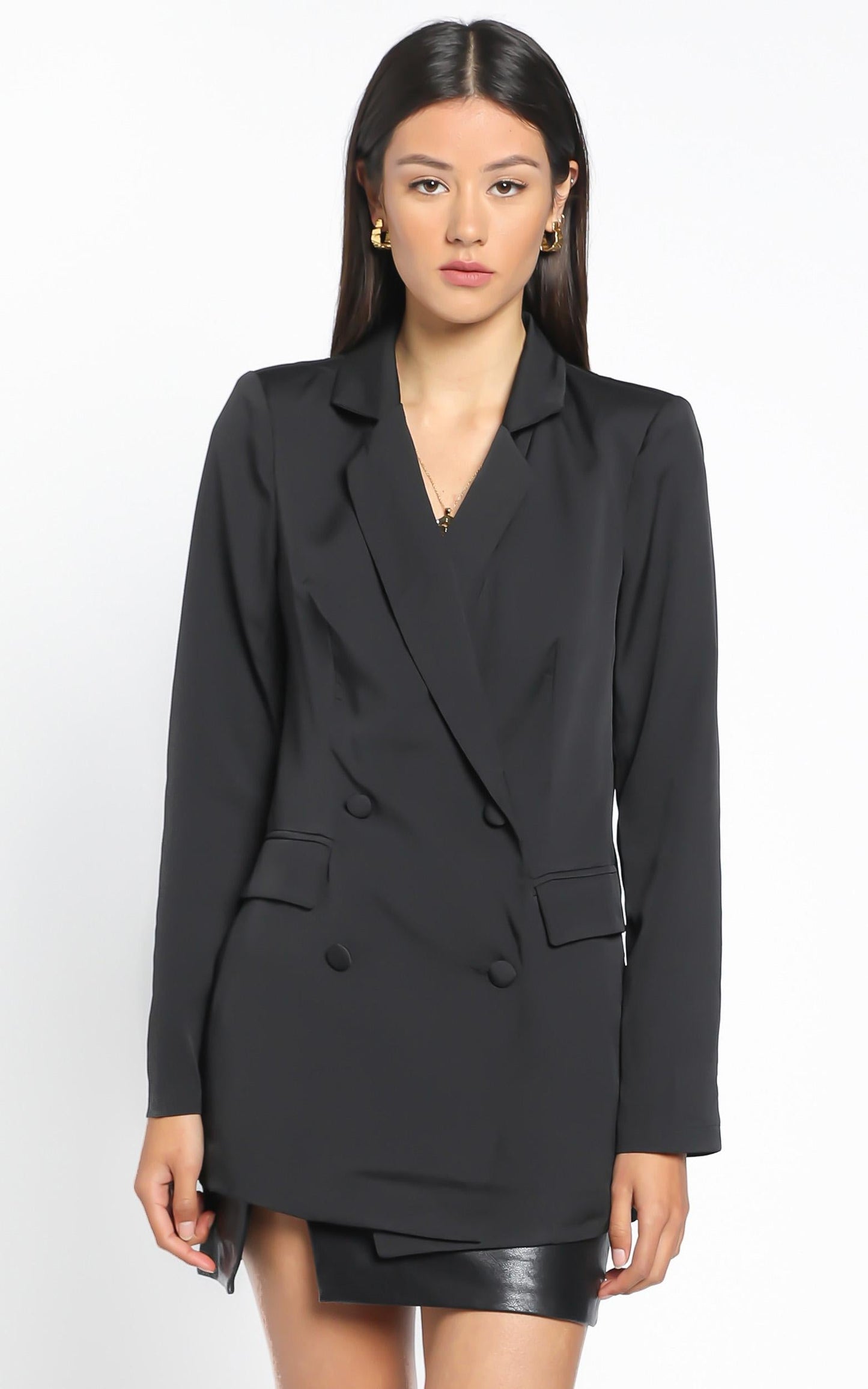 Radiate Confidence Blazer In Black