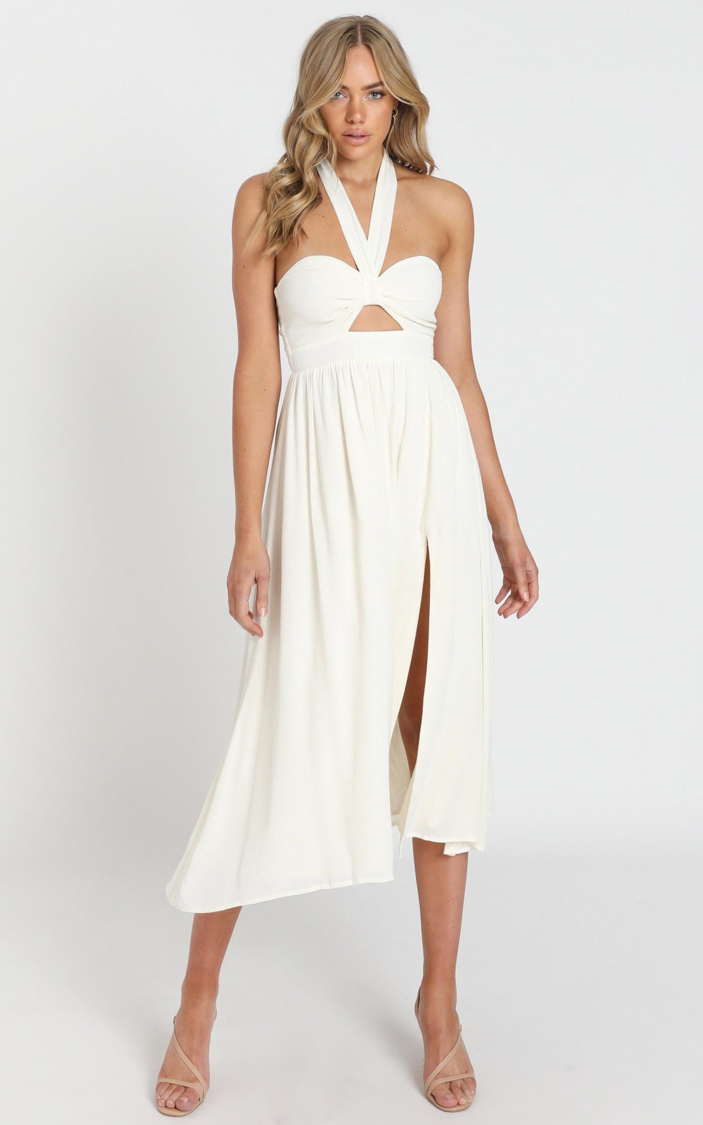 French Riviera Dress In Natural