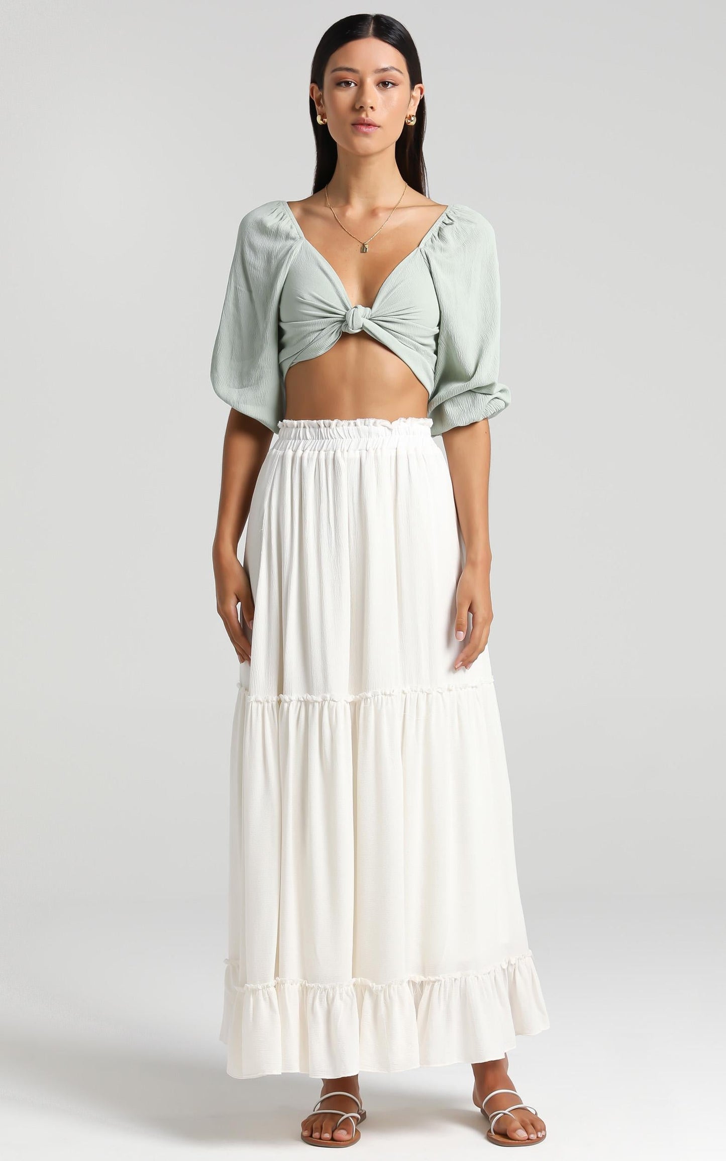 Thessy Skirt in Cream