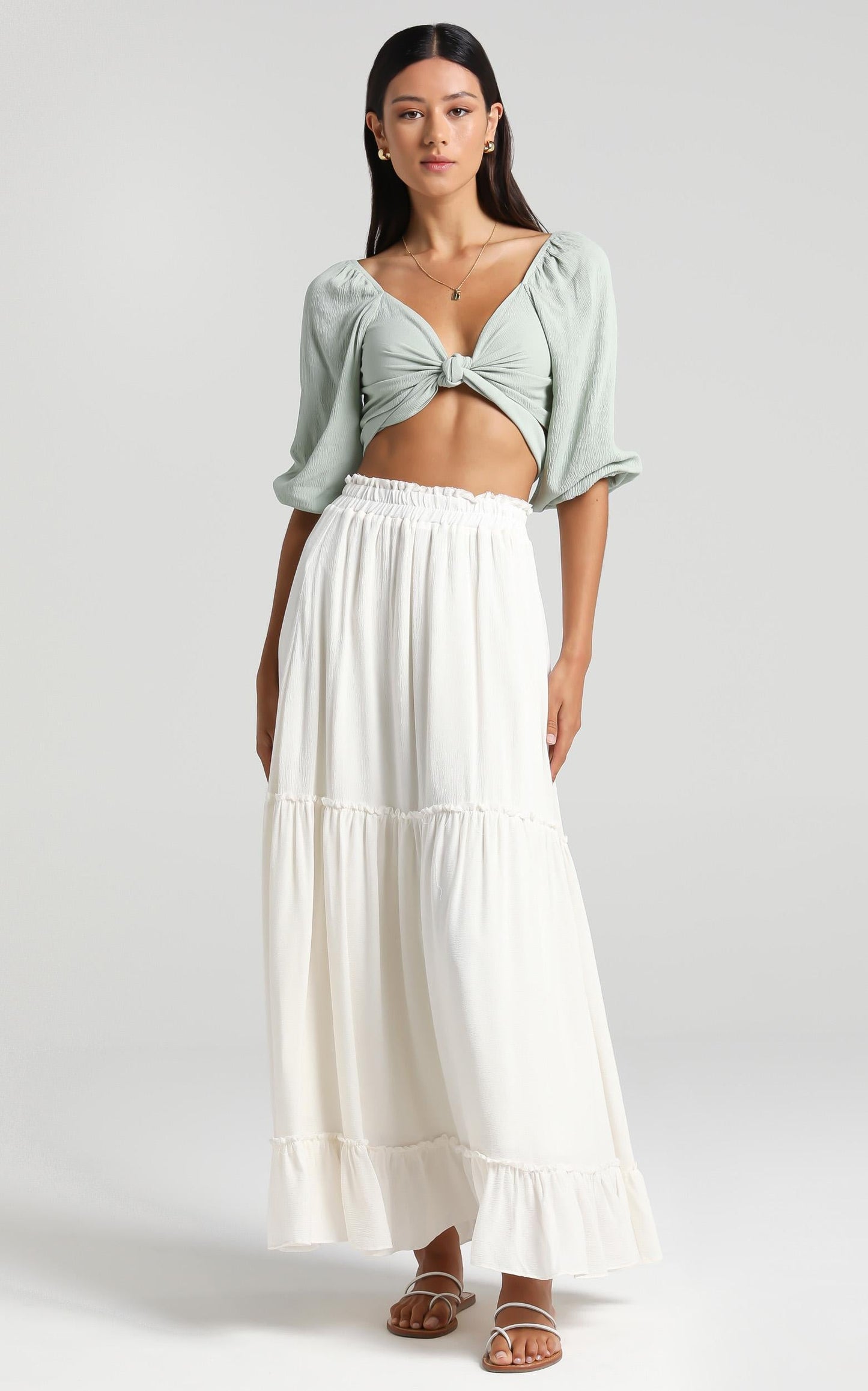 Thessy Skirt in Cream