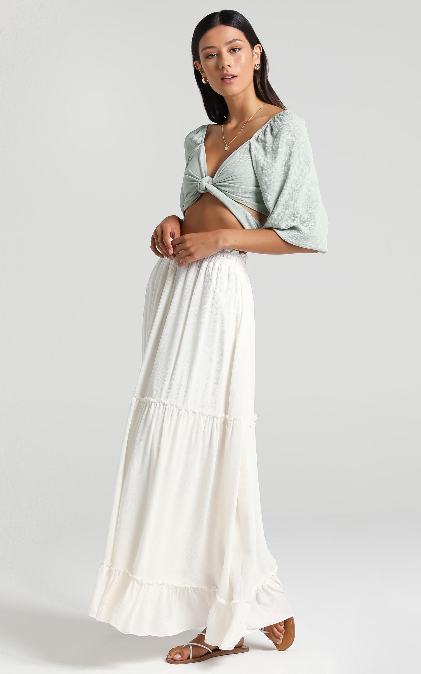 Thessy Skirt in Cream