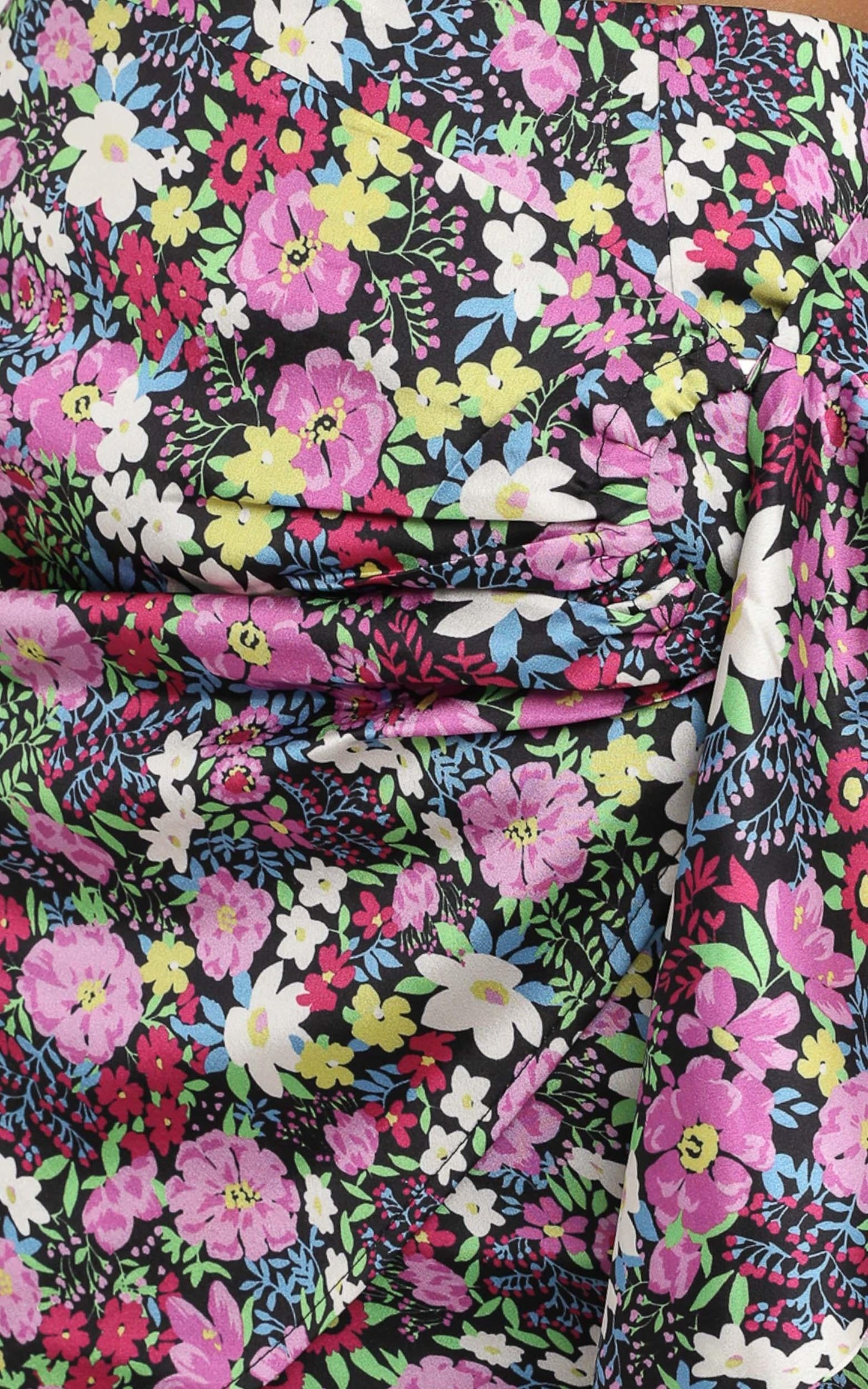 Becky Mini Skirt in Forest Floral