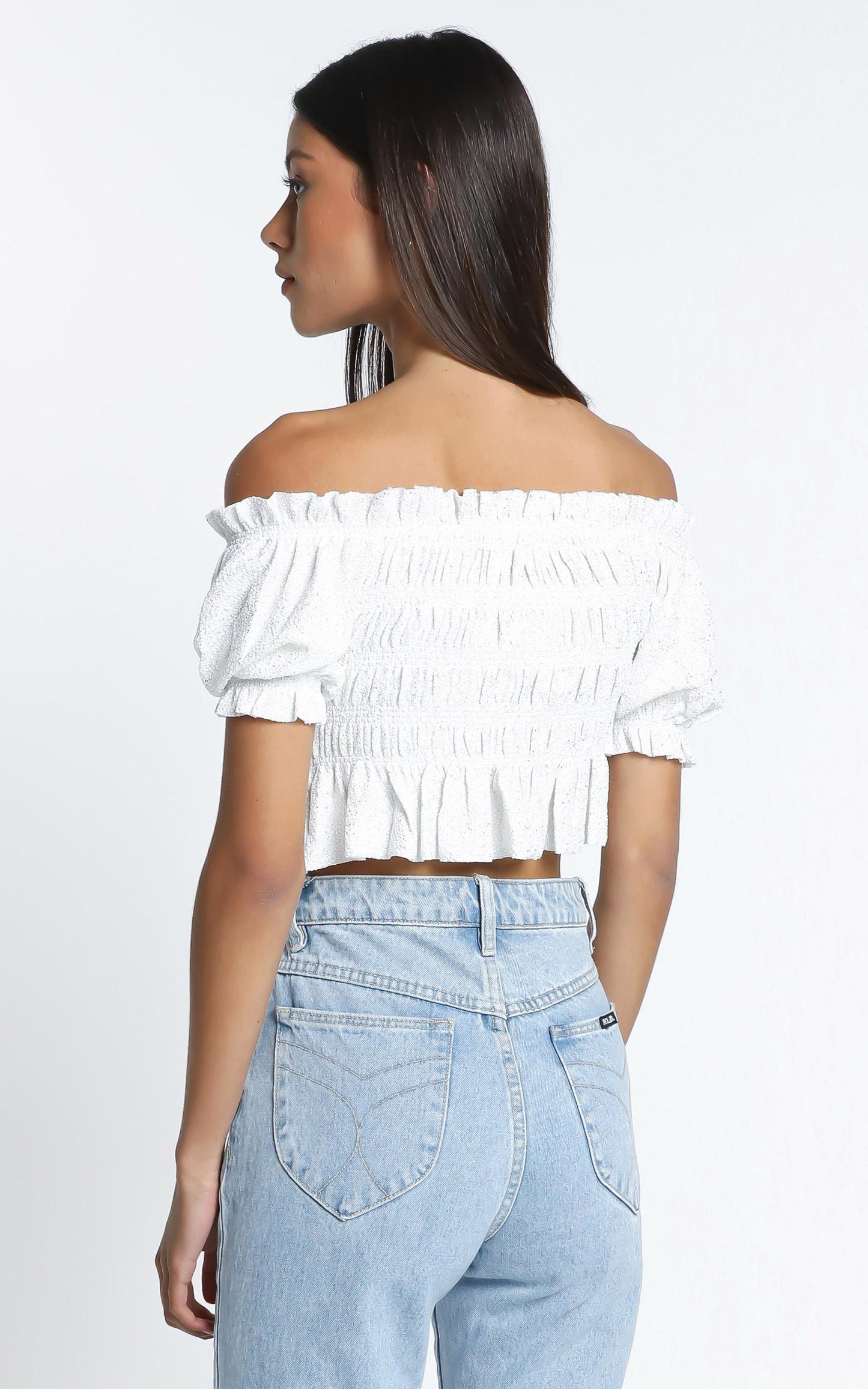 Pheby Top in White
