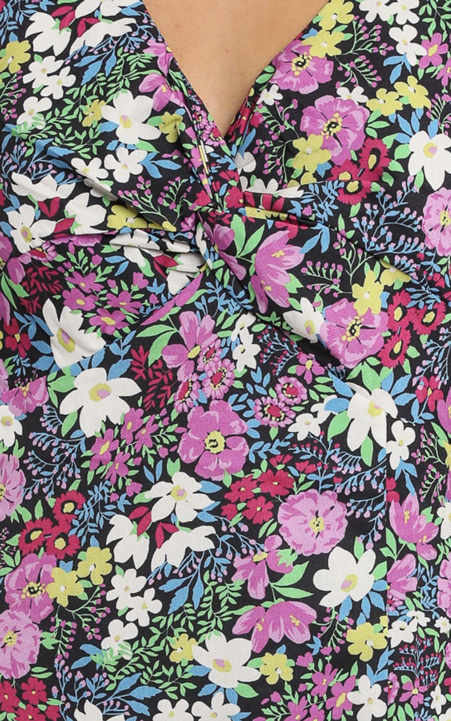 Darcy Midi Dress in Forest Floral
