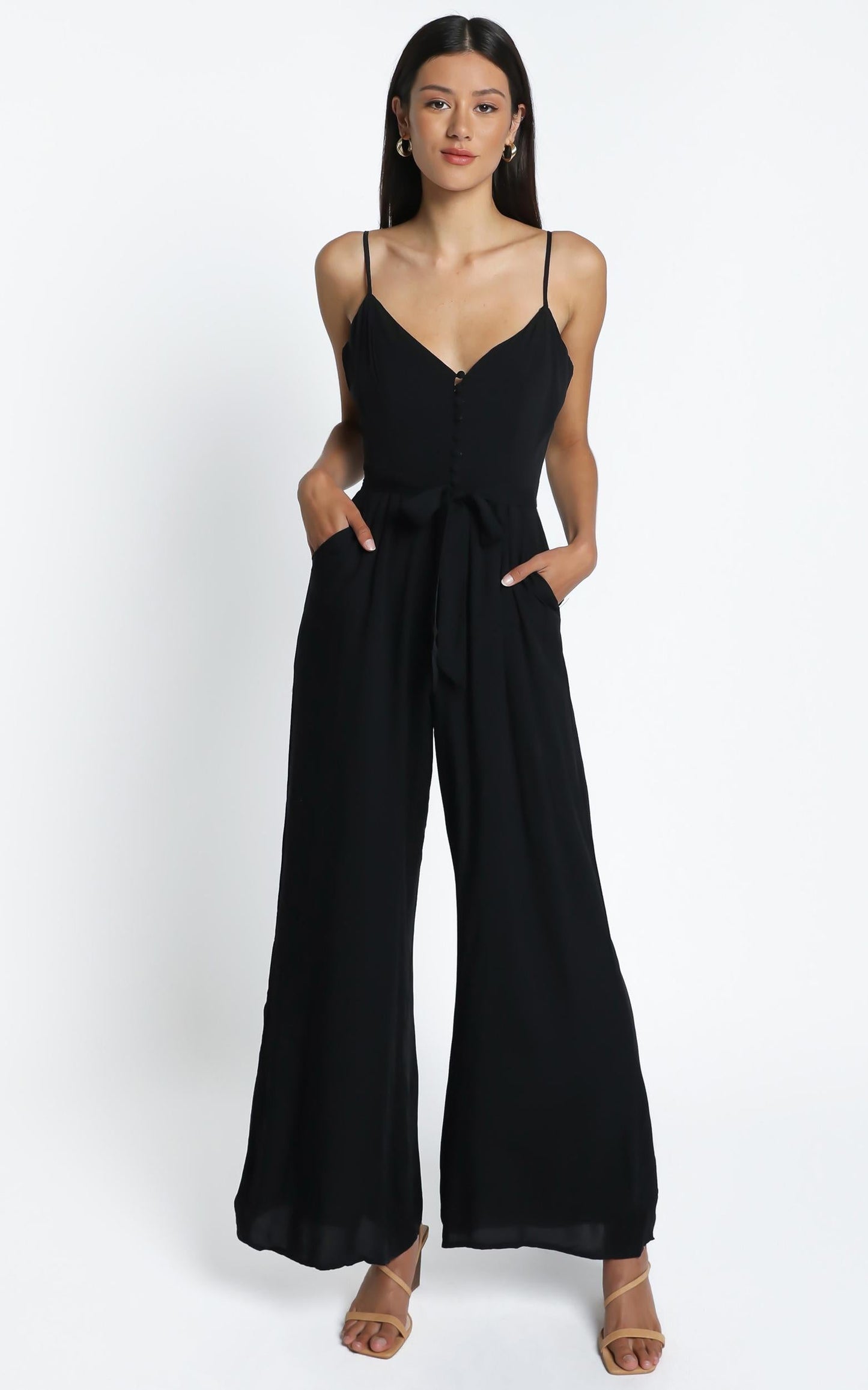 Porsha Jumpsuit in Black