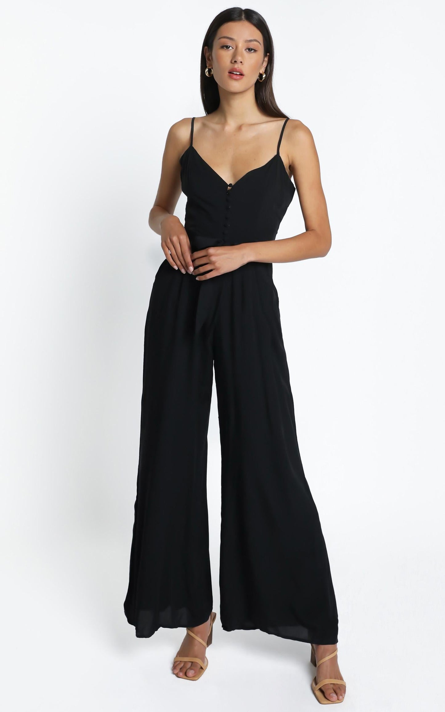 Porsha Jumpsuit in Black