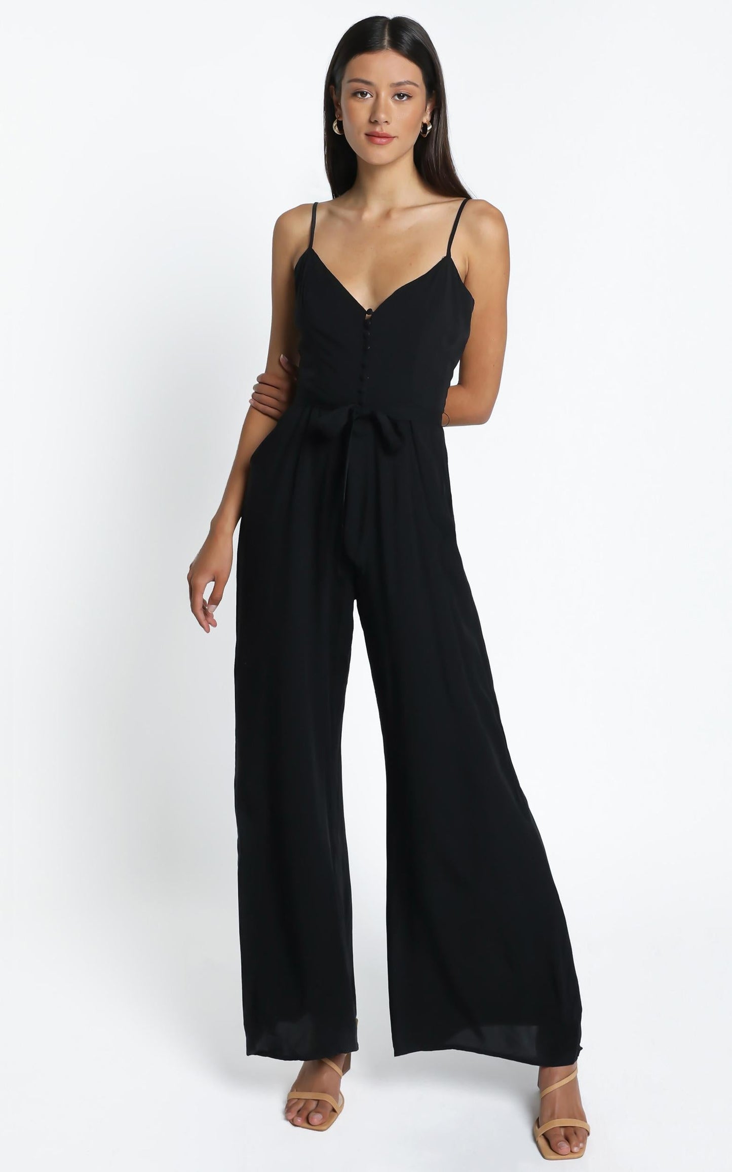 Porsha Jumpsuit in Black
